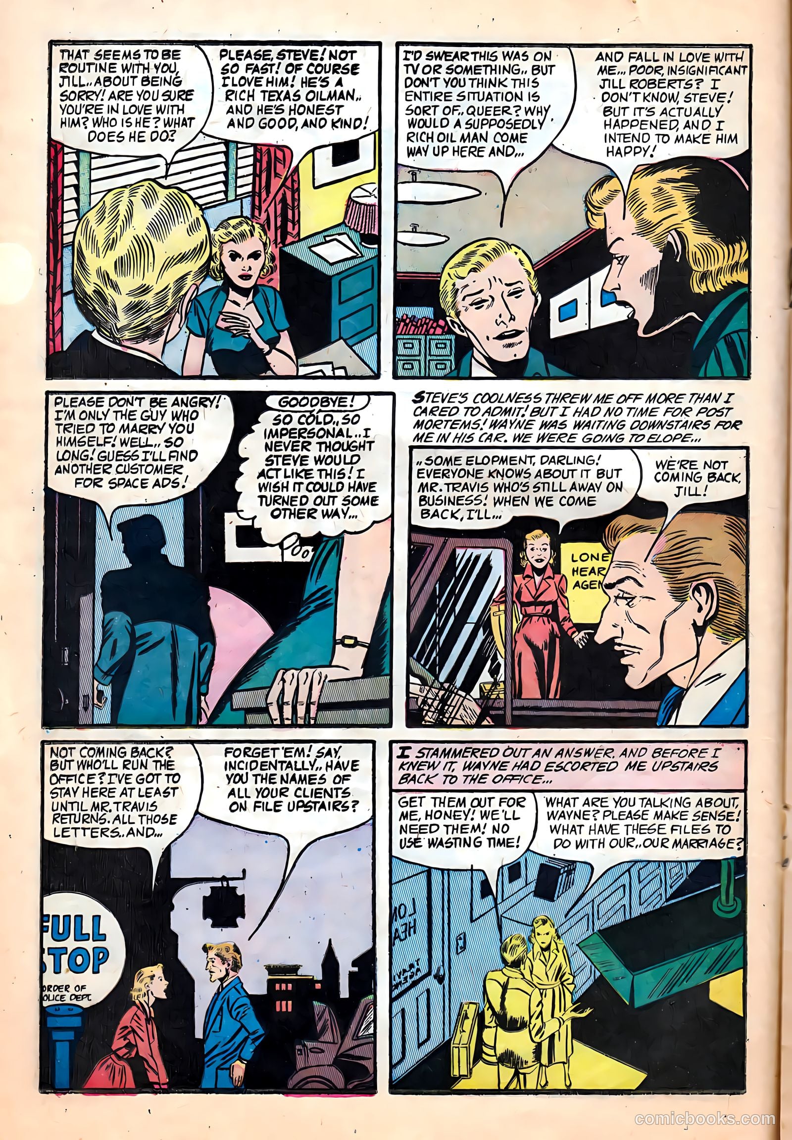 All True Romance #12 (1953) — page 17 of 37