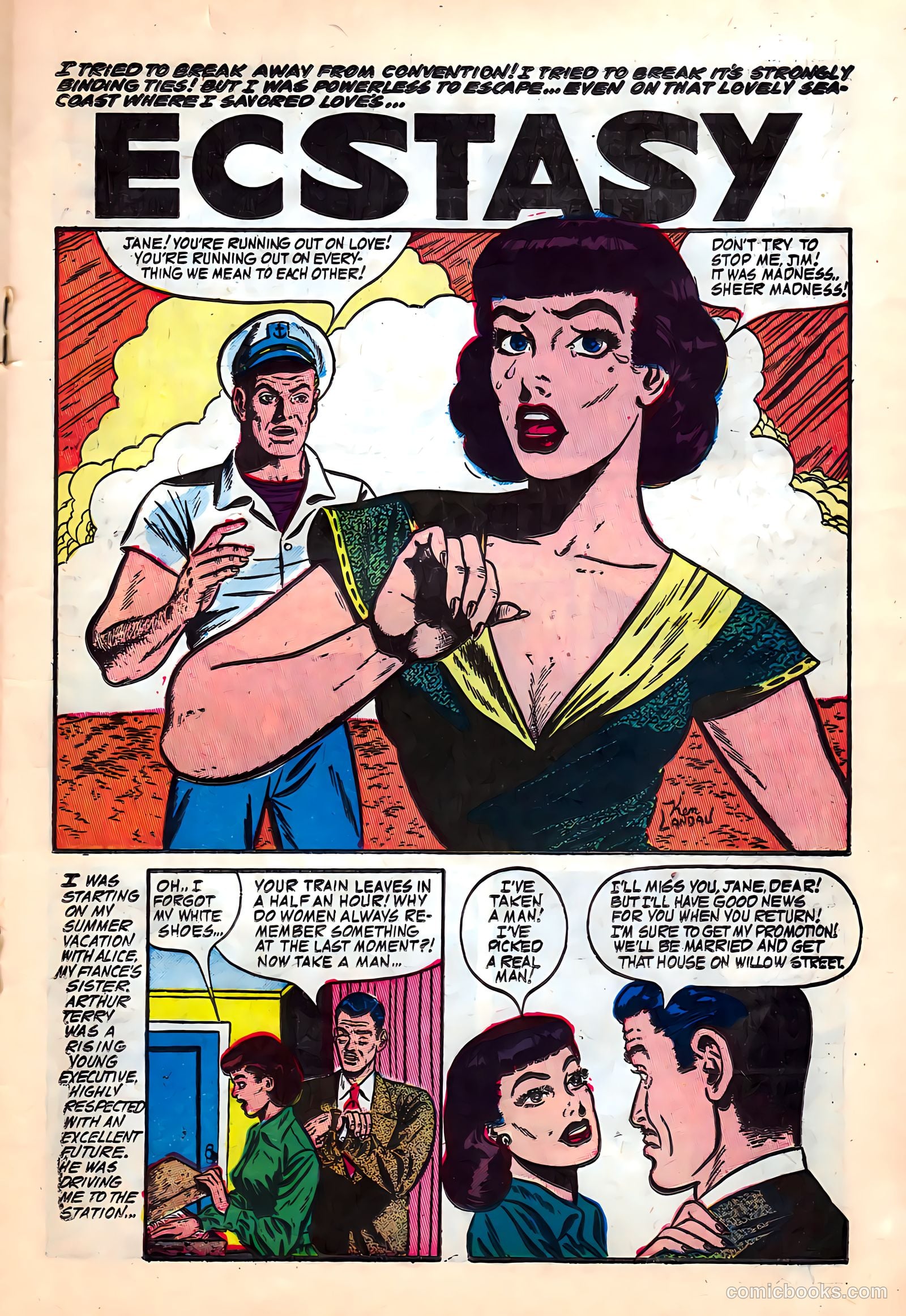 All True Romance #12 (1953) — page 20 of 37