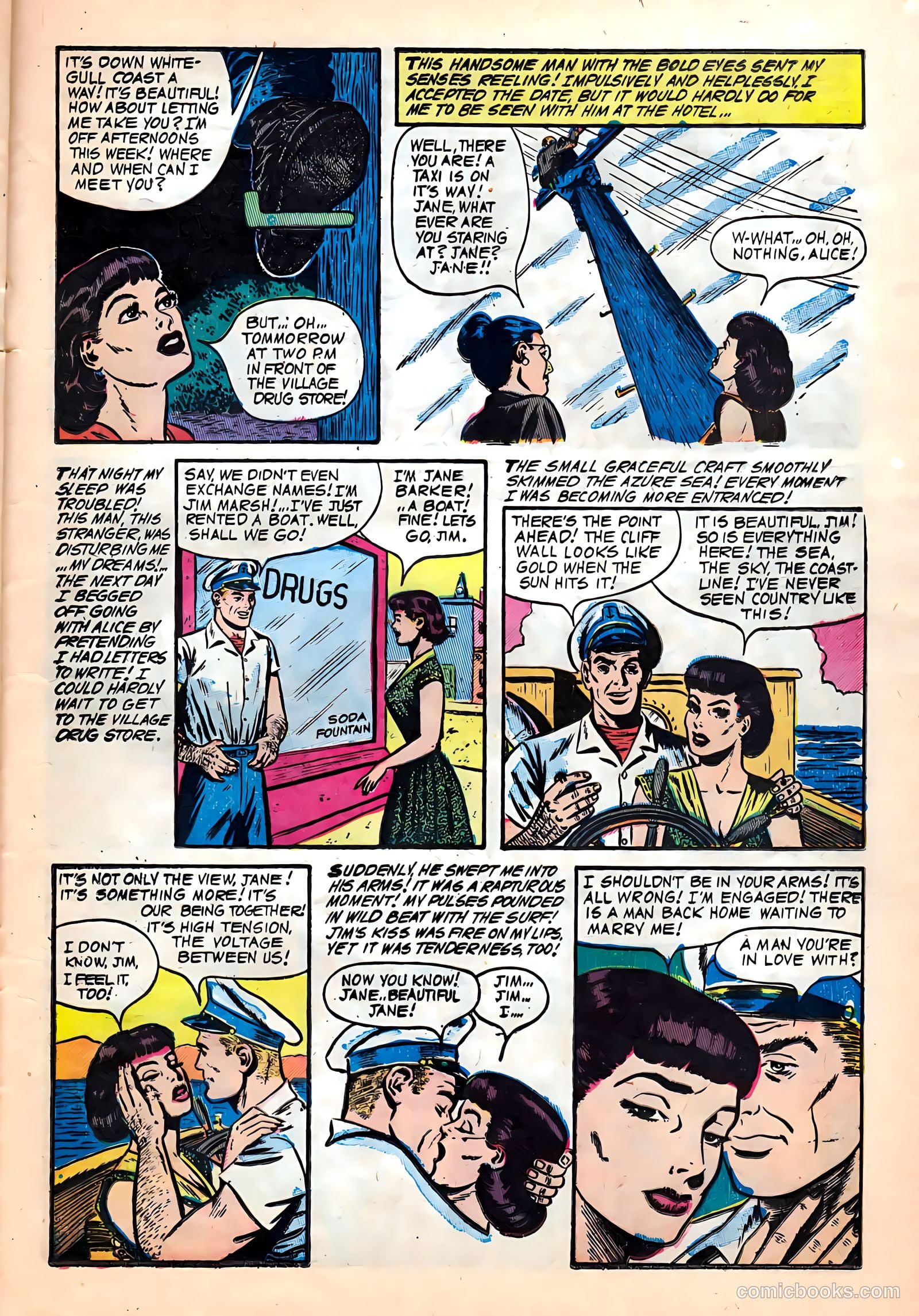 All True Romance #12 (1953) — page 22 of 37