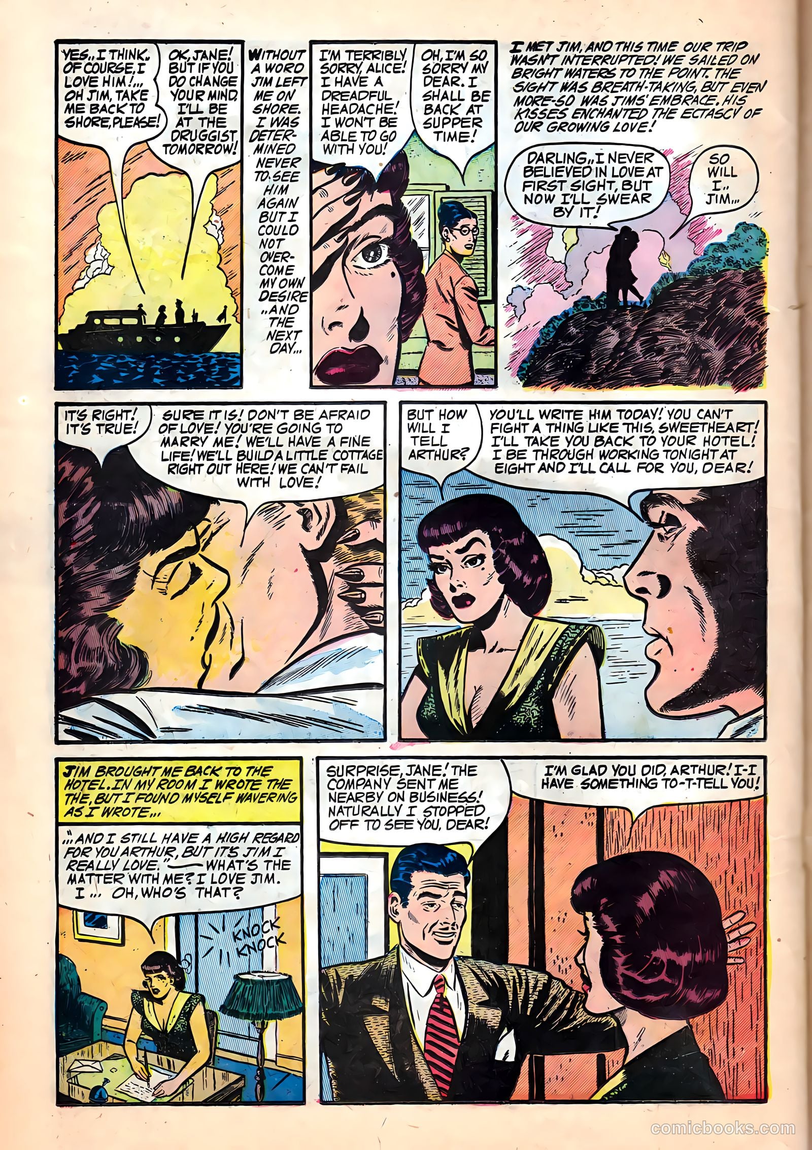 All True Romance #12 (1953) — page 23 of 37