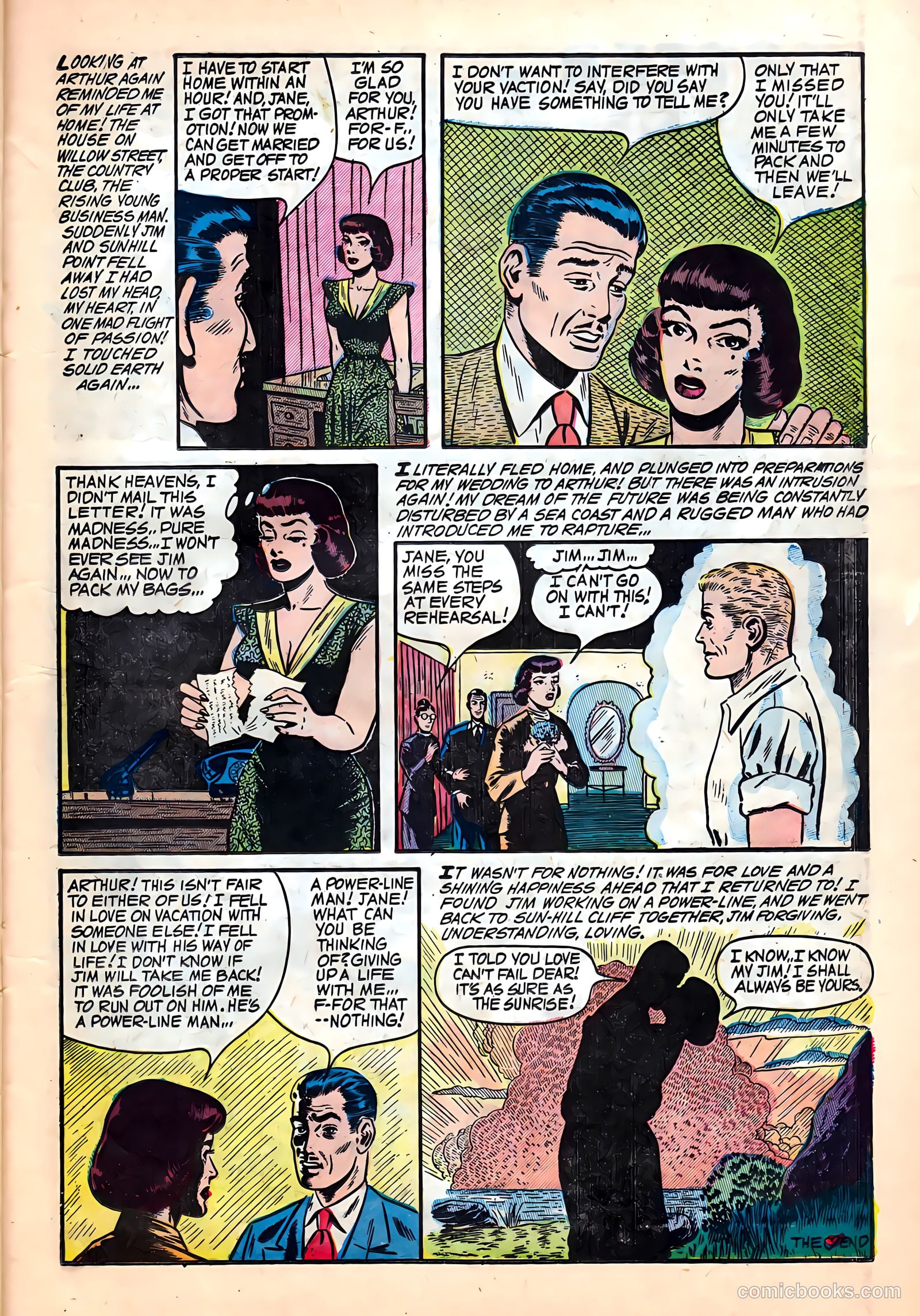 All True Romance #12 (1953) — page 24 of 37