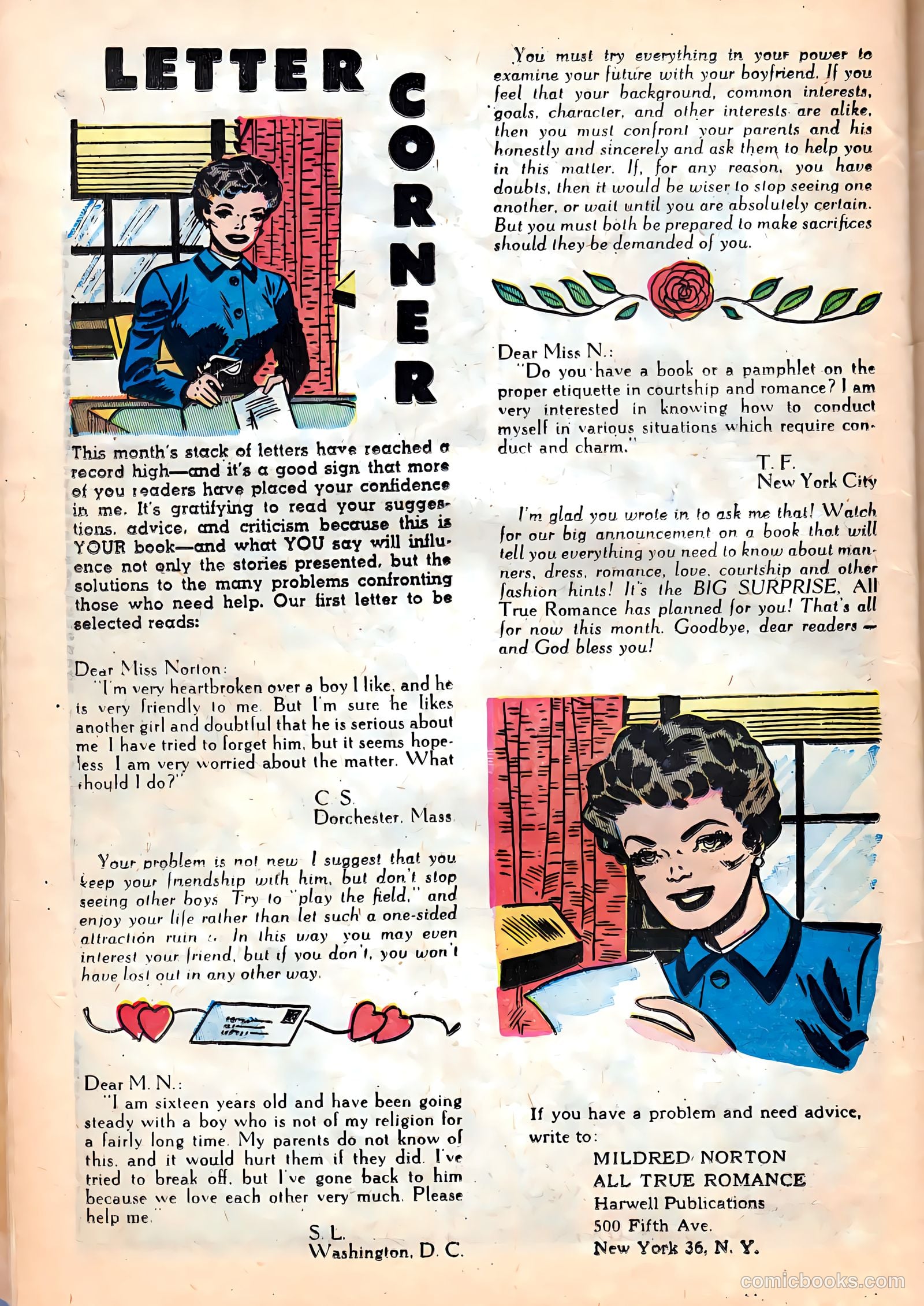 All True Romance #12 (1953) — page 25 of 37