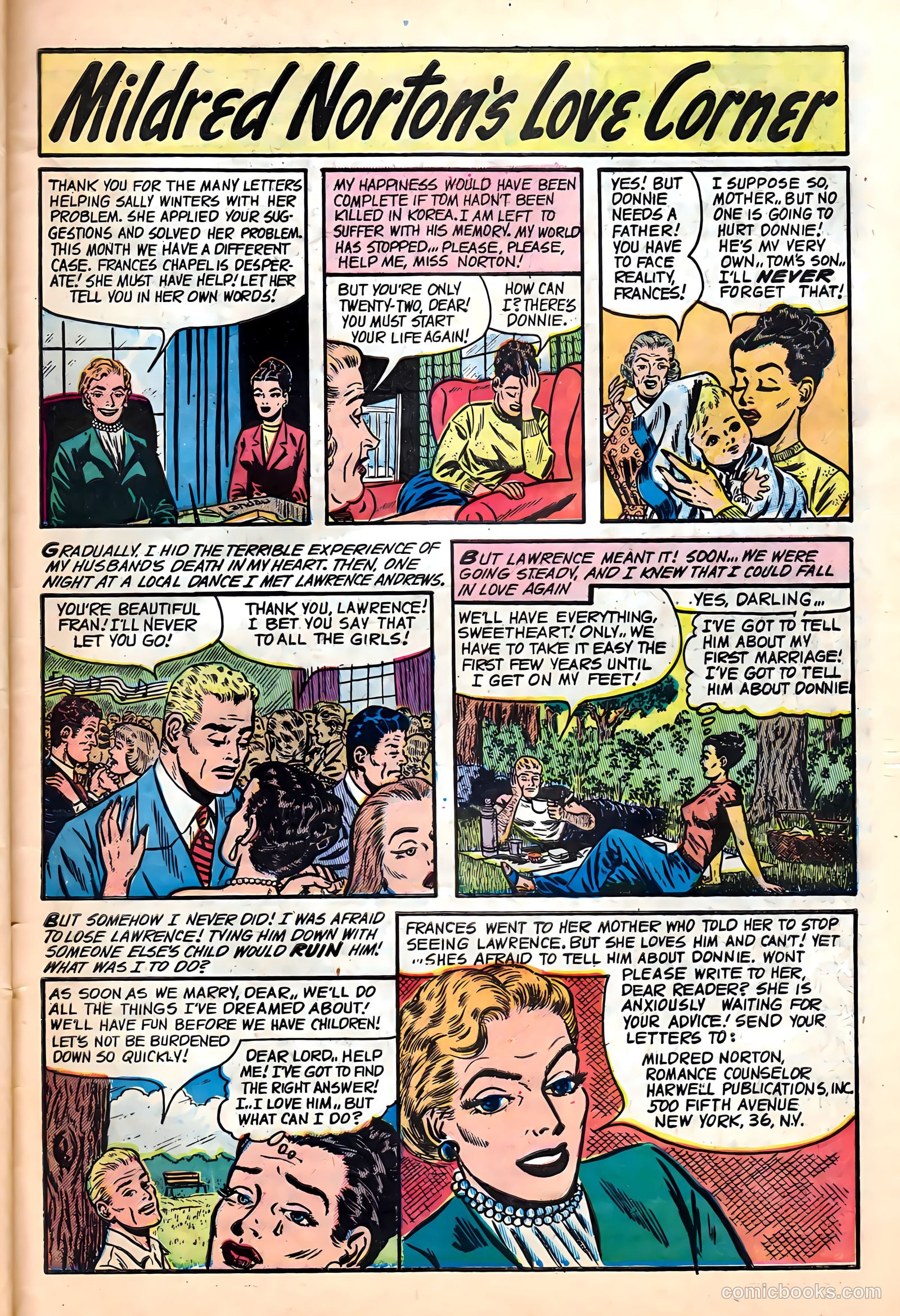 All True Romance #12 (1953) — page 32 of 37