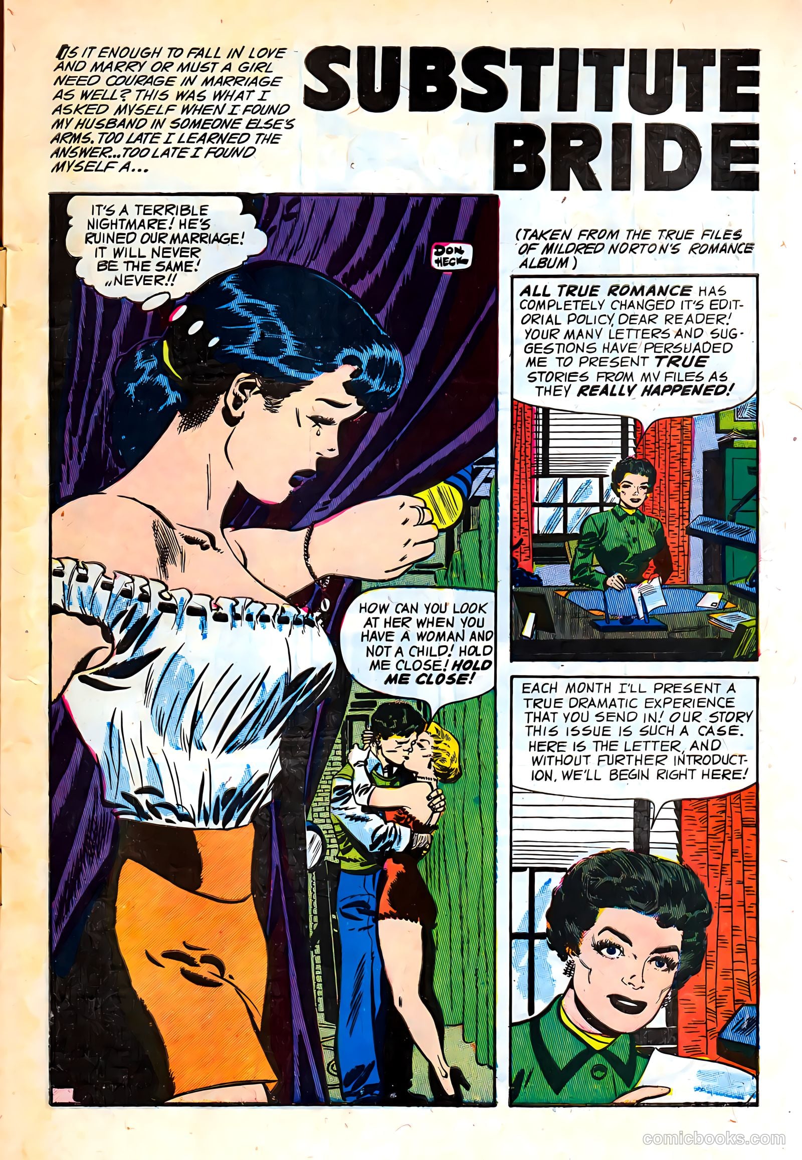 All True Romance #13 (1953) — page 3 of 37