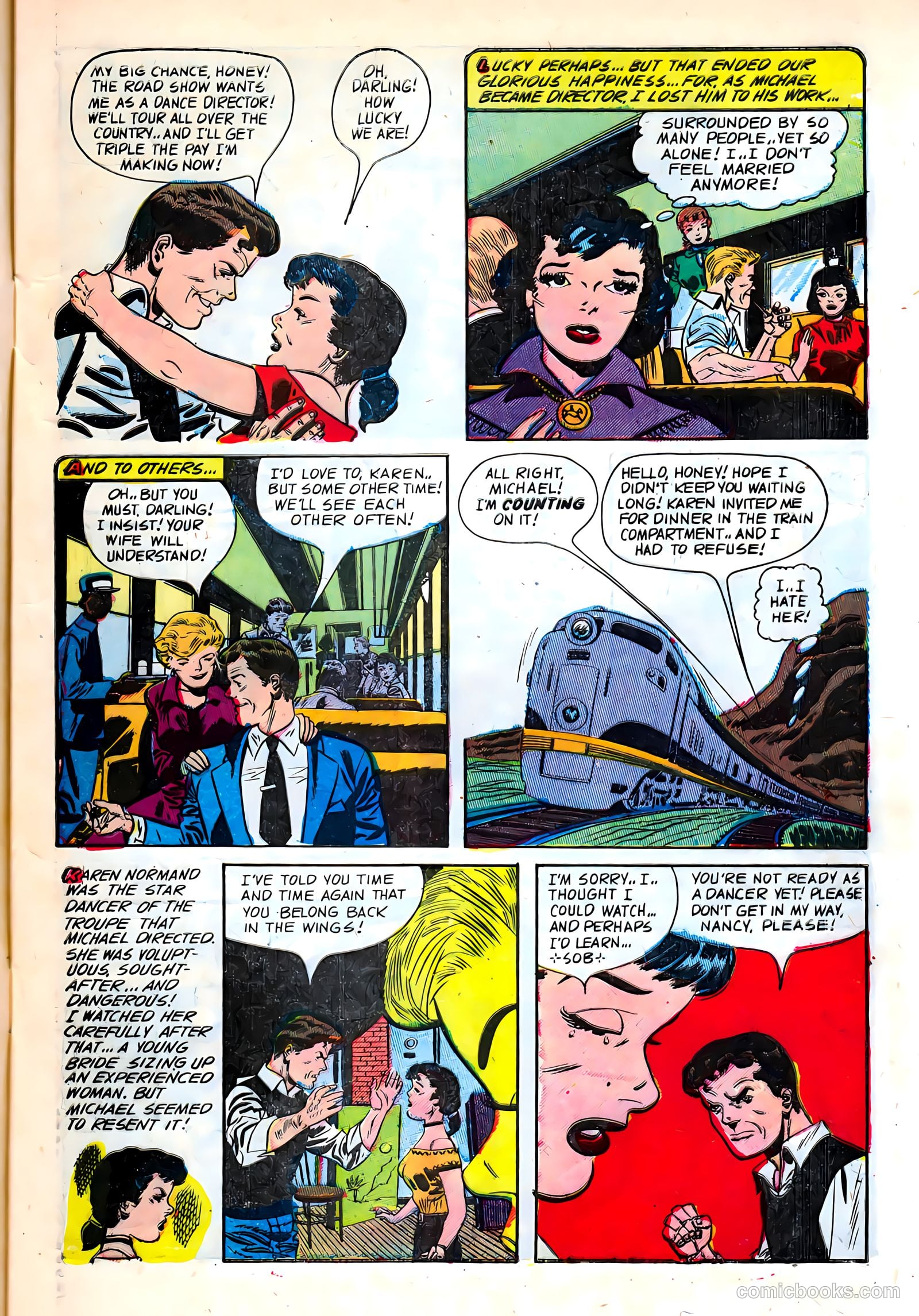 All True Romance #13 (1953) — page 7 of 37