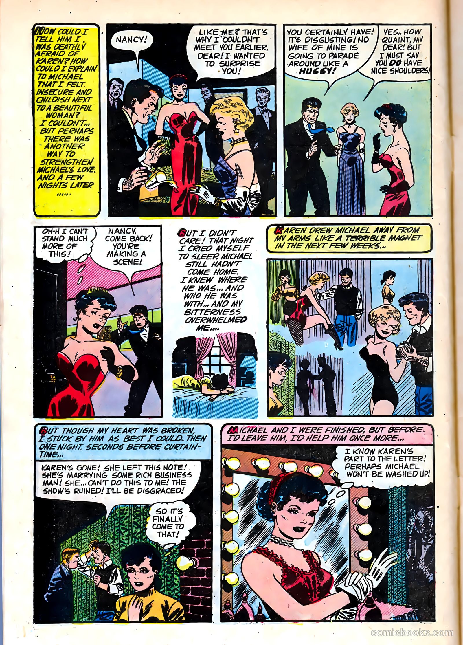 All True Romance #13 (1953) — page 8 of 37