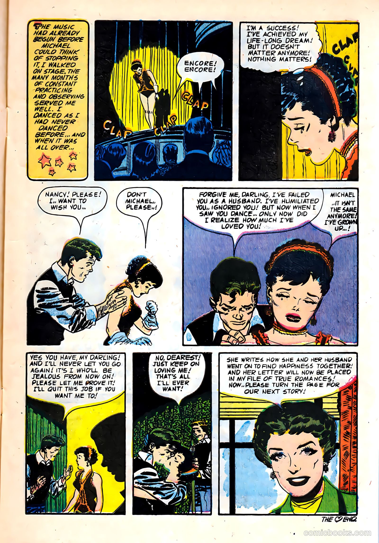 All True Romance #13 (1953) — page 9 of 37