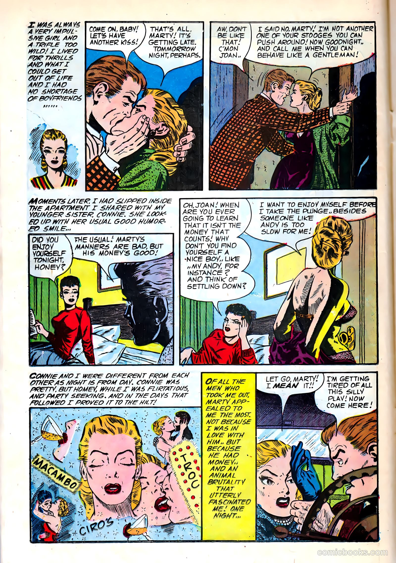 All True Romance #13 (1953) — page 14 of 37