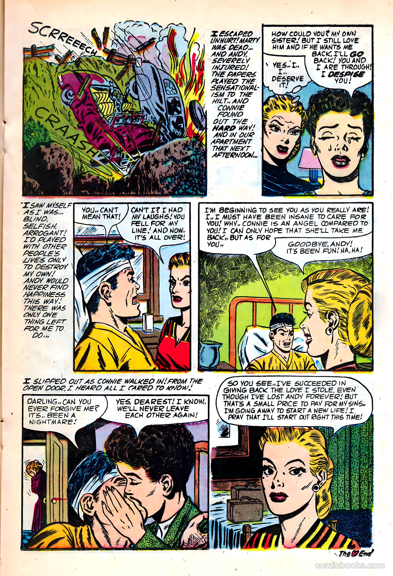 All True Romance #13 (1953) — page 17 of 37