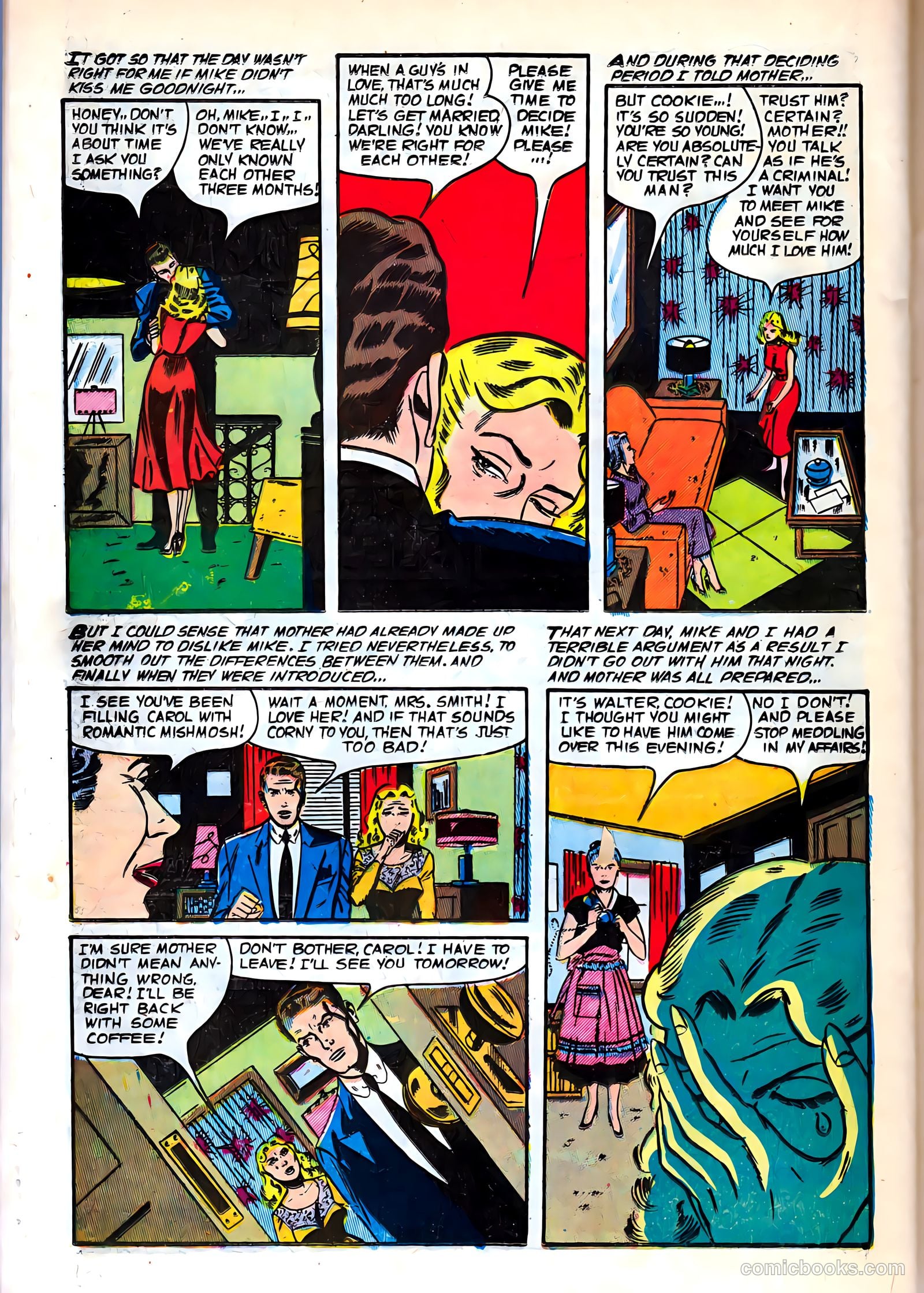 All True Romance #13 (1953) — page 22 of 37
