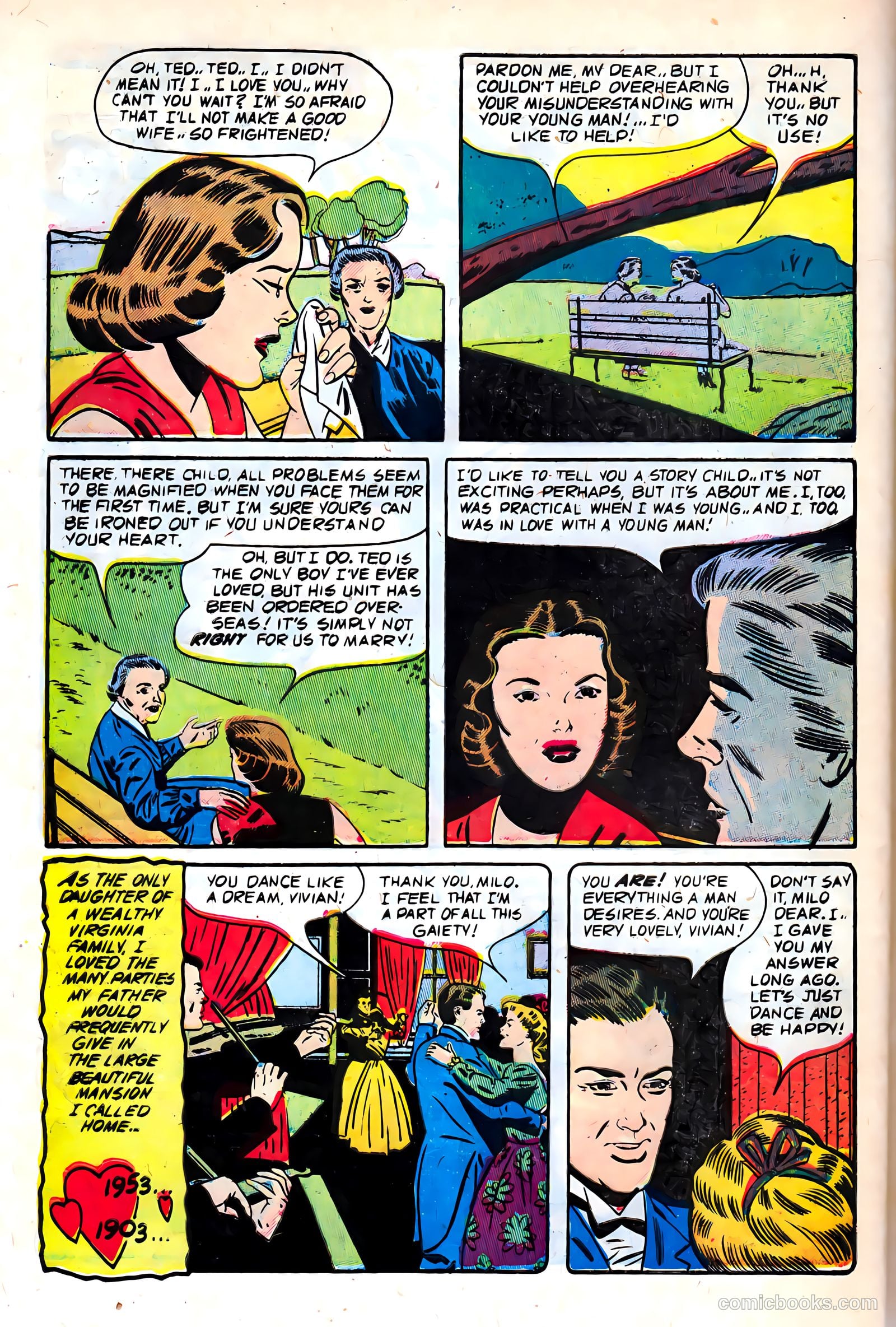 All True Romance #13 (1953) — page 28 of 37
