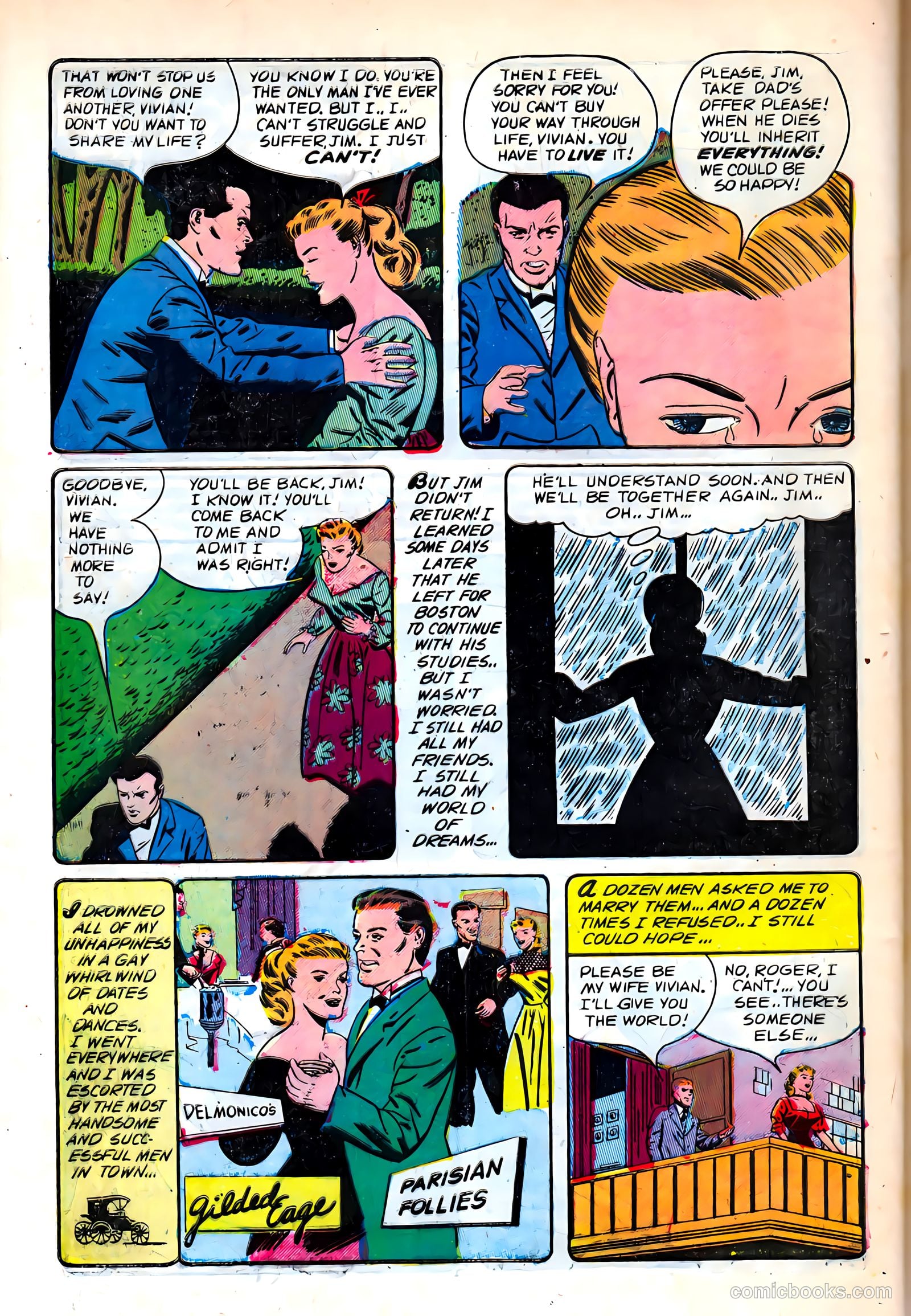 All True Romance #13 (1953) — page 30 of 37