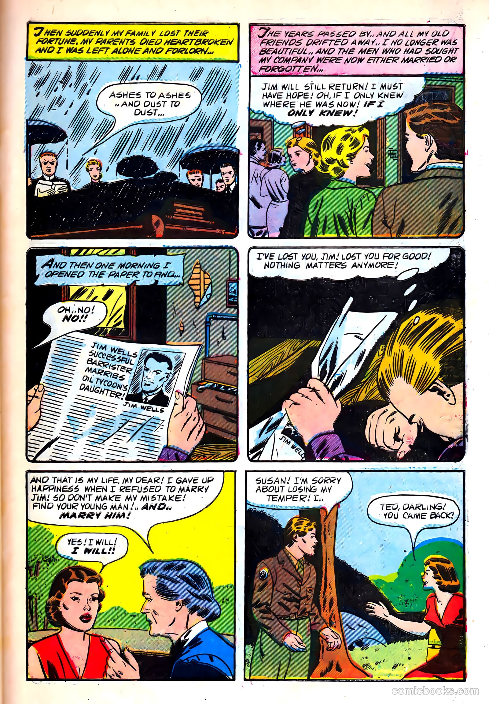 All True Romance #13 (1953) — page 31 of 37