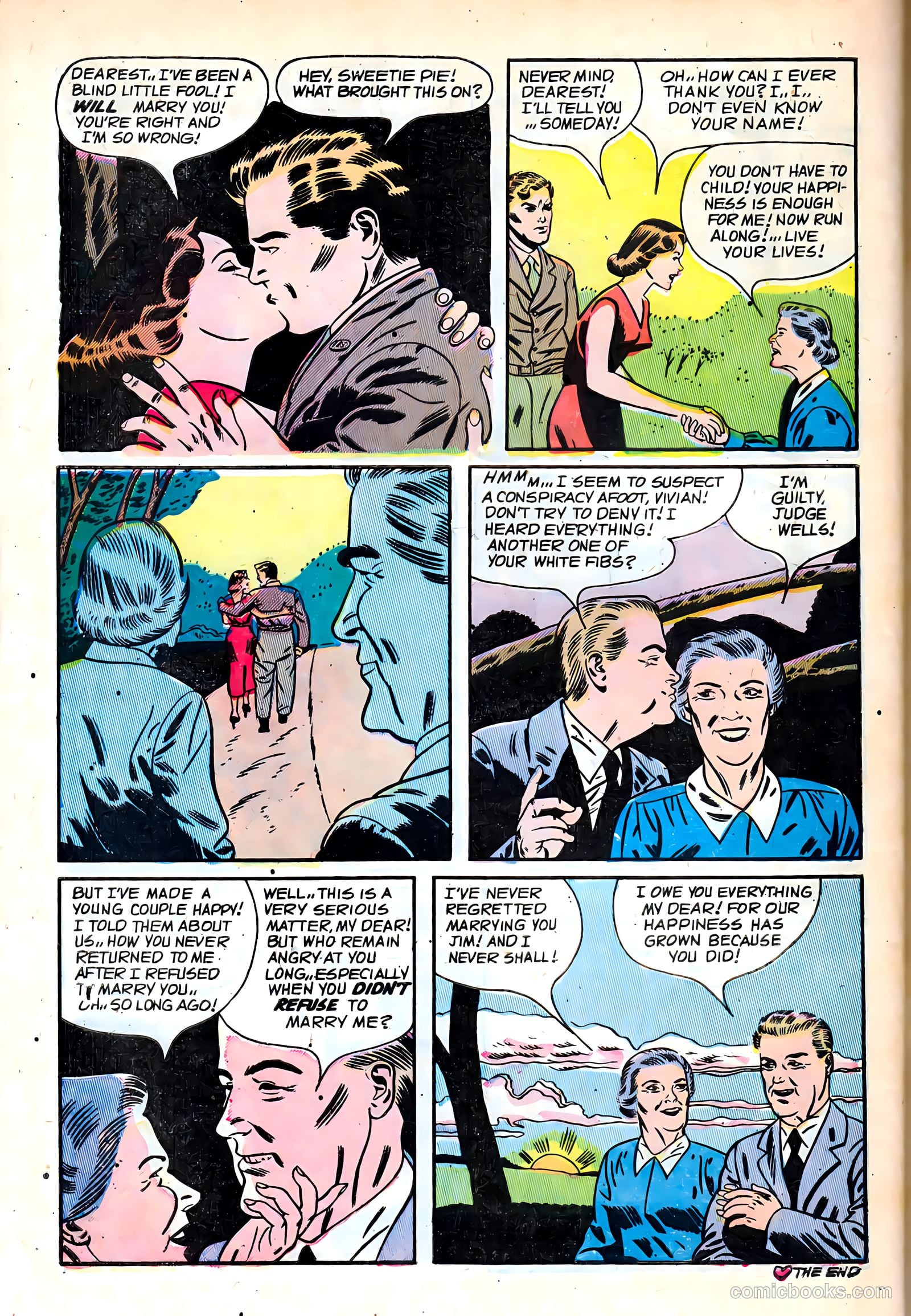 All True Romance #13 (1953) — page 32 of 37