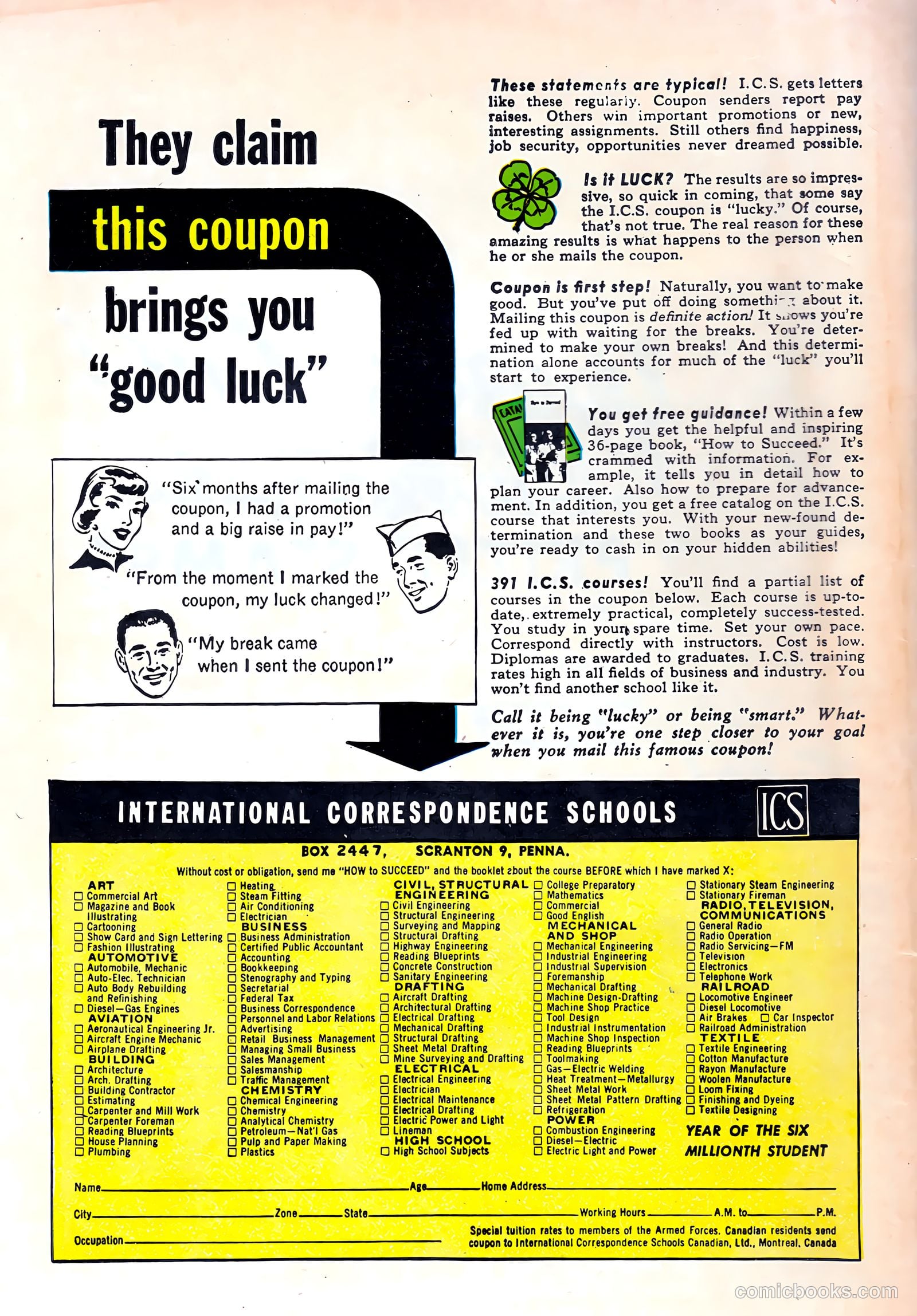 All True Romance #13 (1953) — page 36 of 37