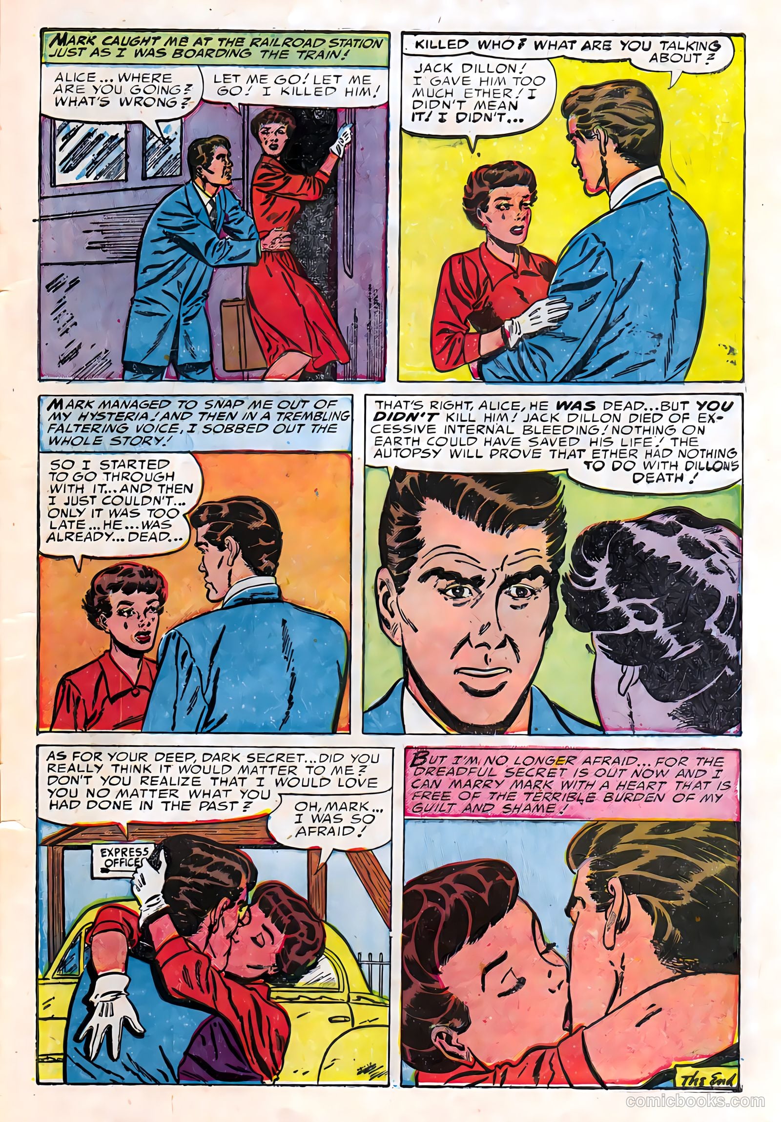 All True Romance #14 (1953) — page 9 of 36