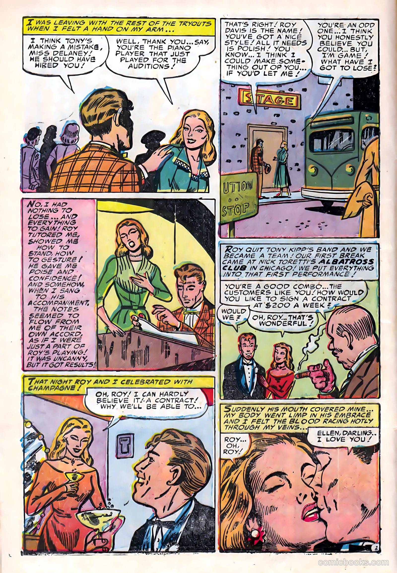 All True Romance #14 (1953) — page 12 of 36