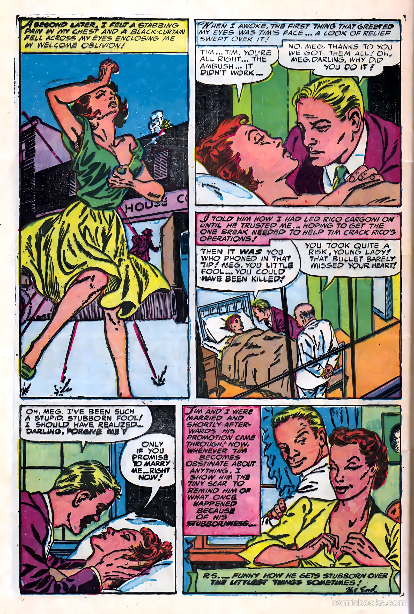All True Romance #14 (1953) — page 32 of 36
