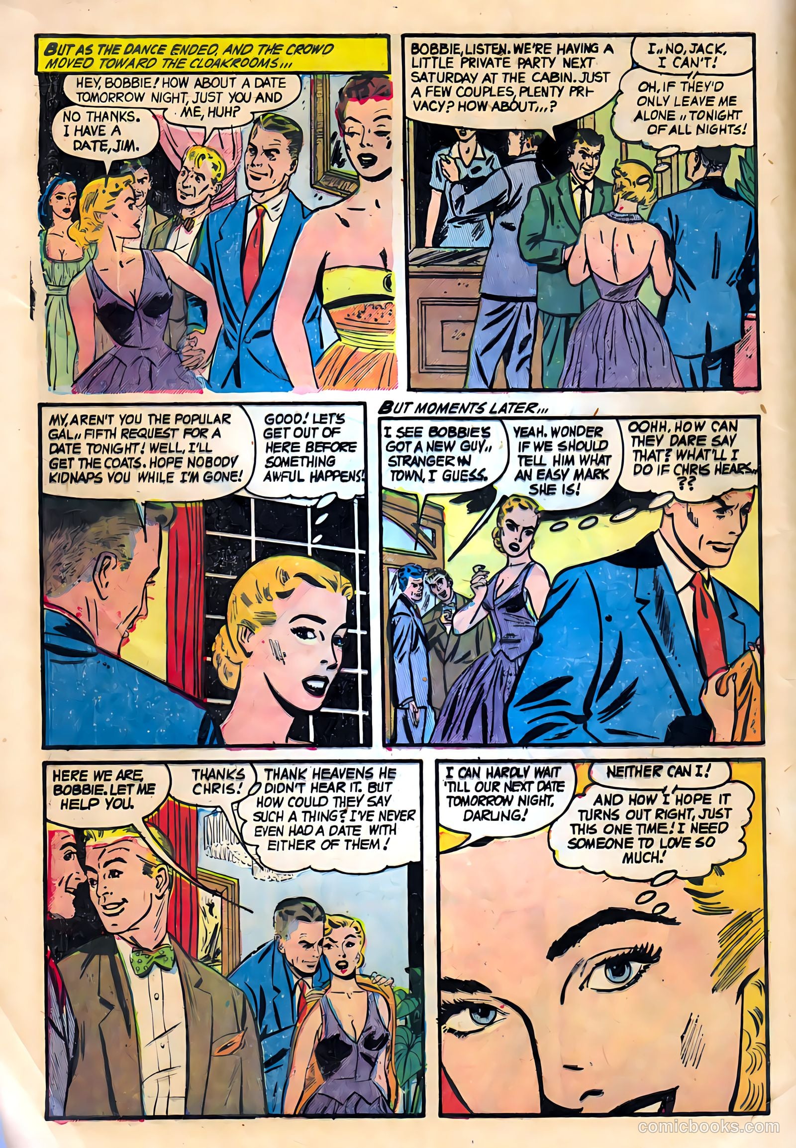 All True Romance #16 (1954) — page 4 of 36