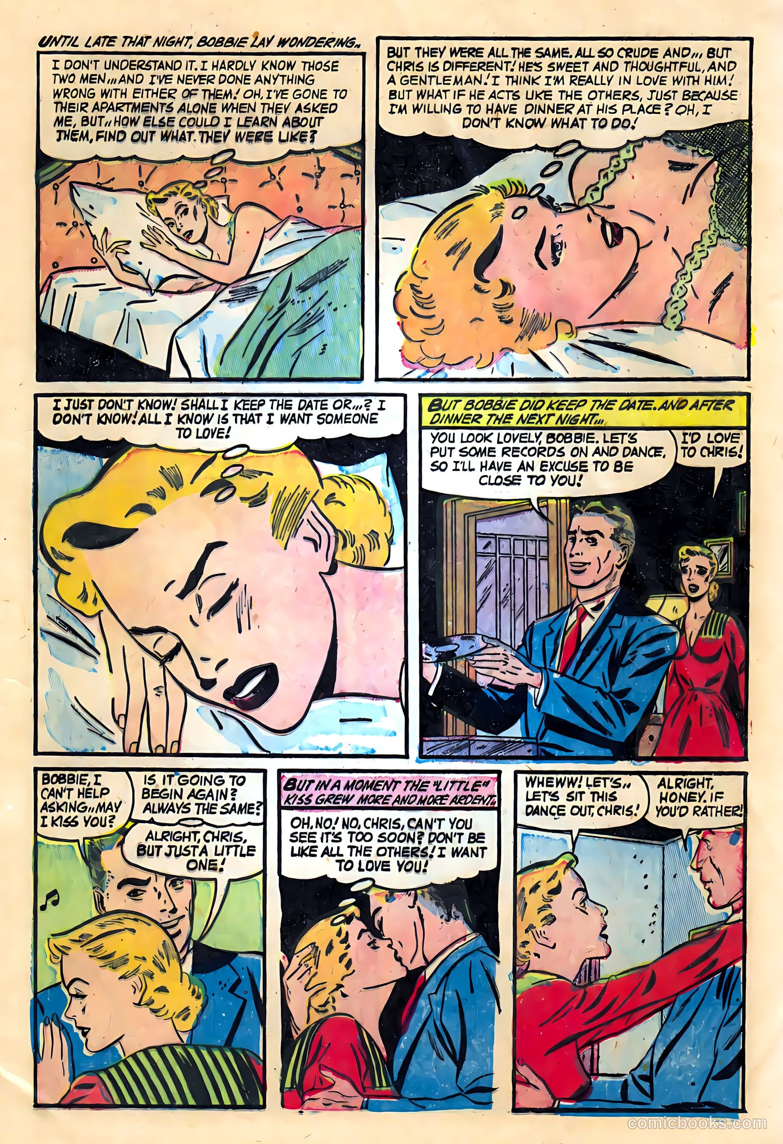 All True Romance #16 (1954) — page 5 of 36
