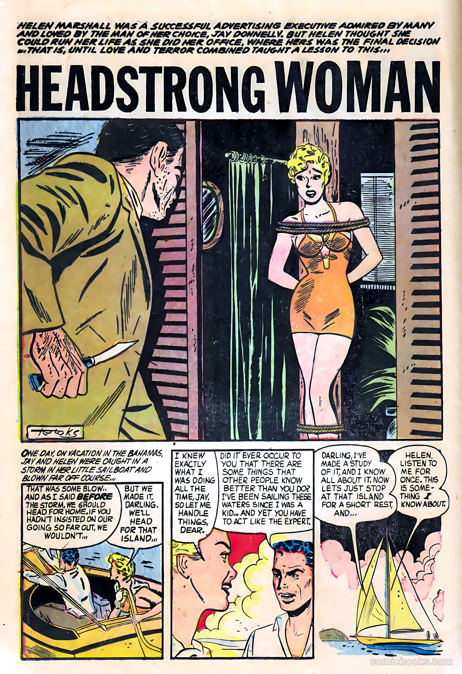 All True Romance #16 (1954) — page 12 of 36