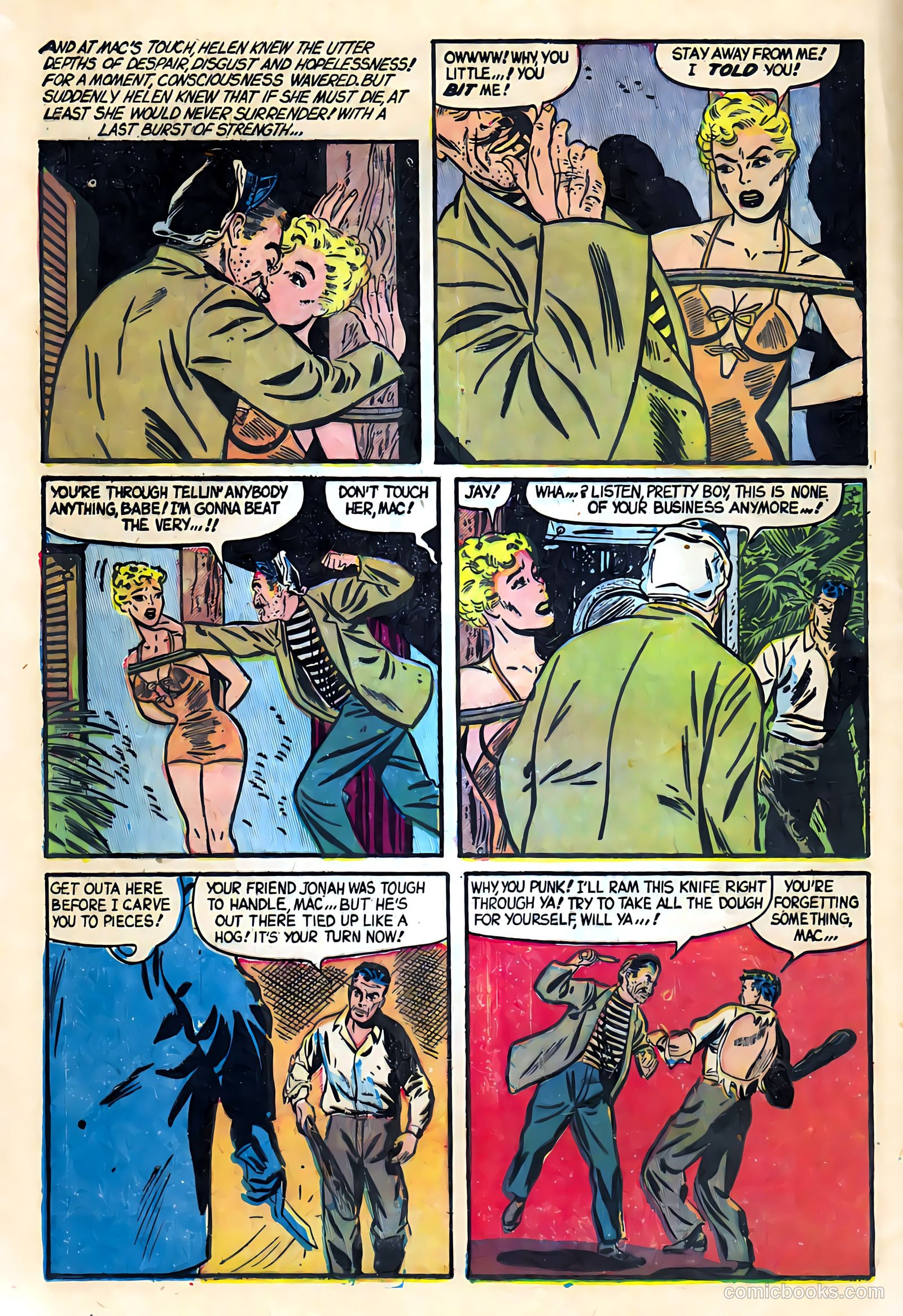 All True Romance #16 (1954) — page 16 of 36