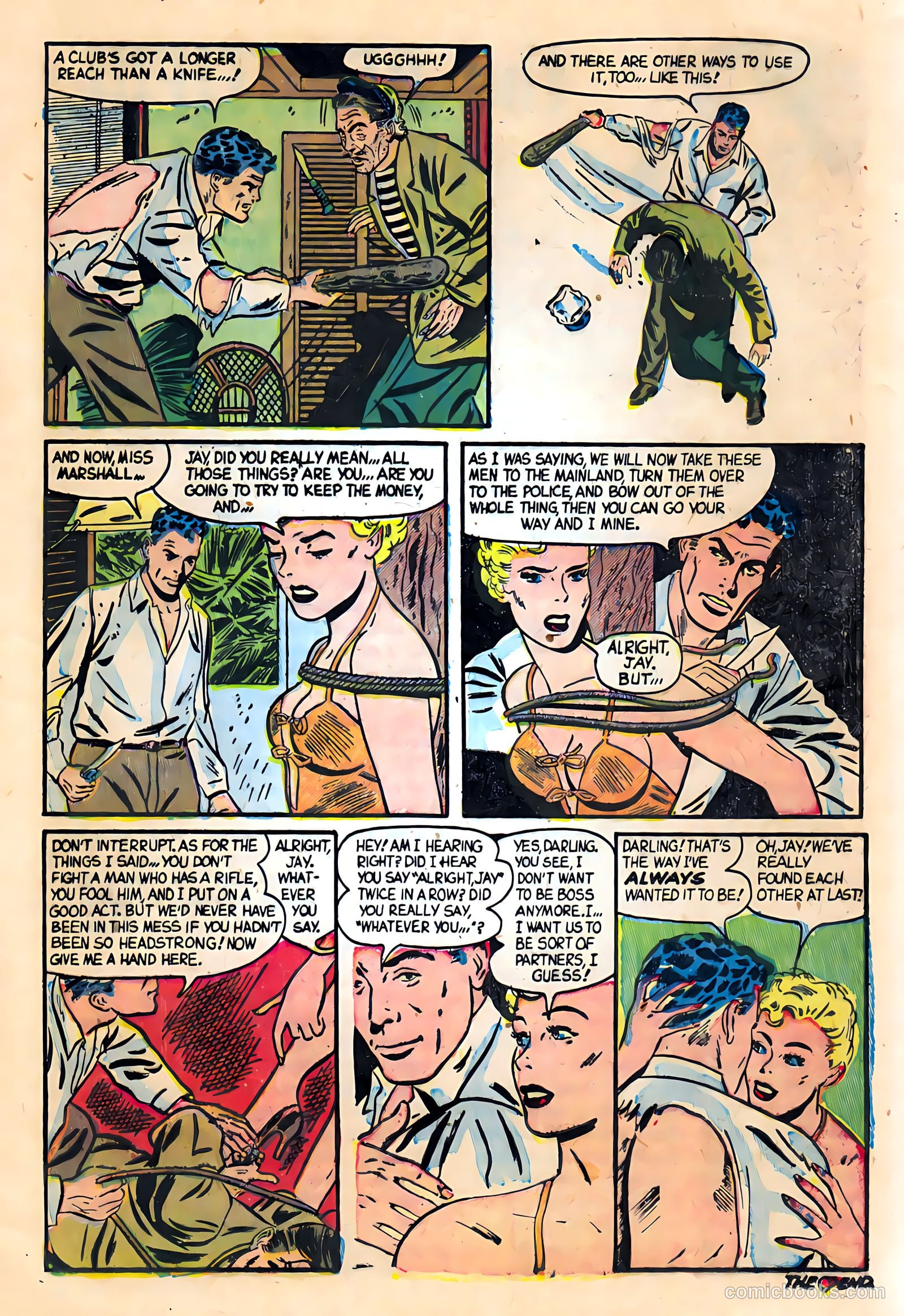 All True Romance #16 (1954) — page 17 of 36
