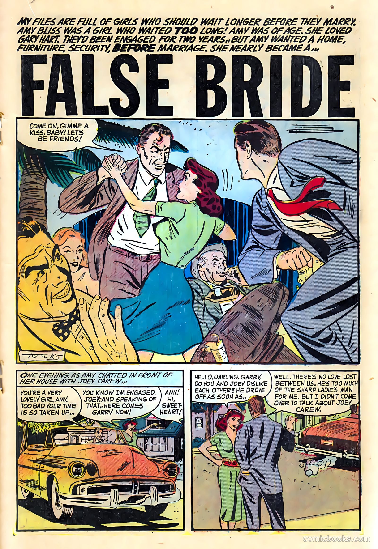 All True Romance #16 (1954) — page 19 of 36