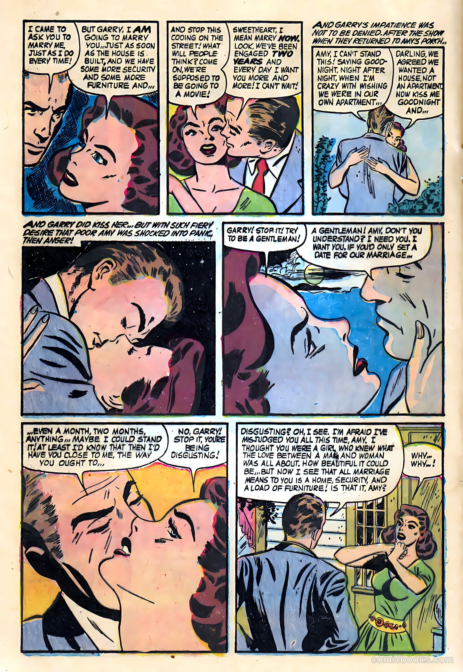 All True Romance #16 (1954) — page 20 of 36