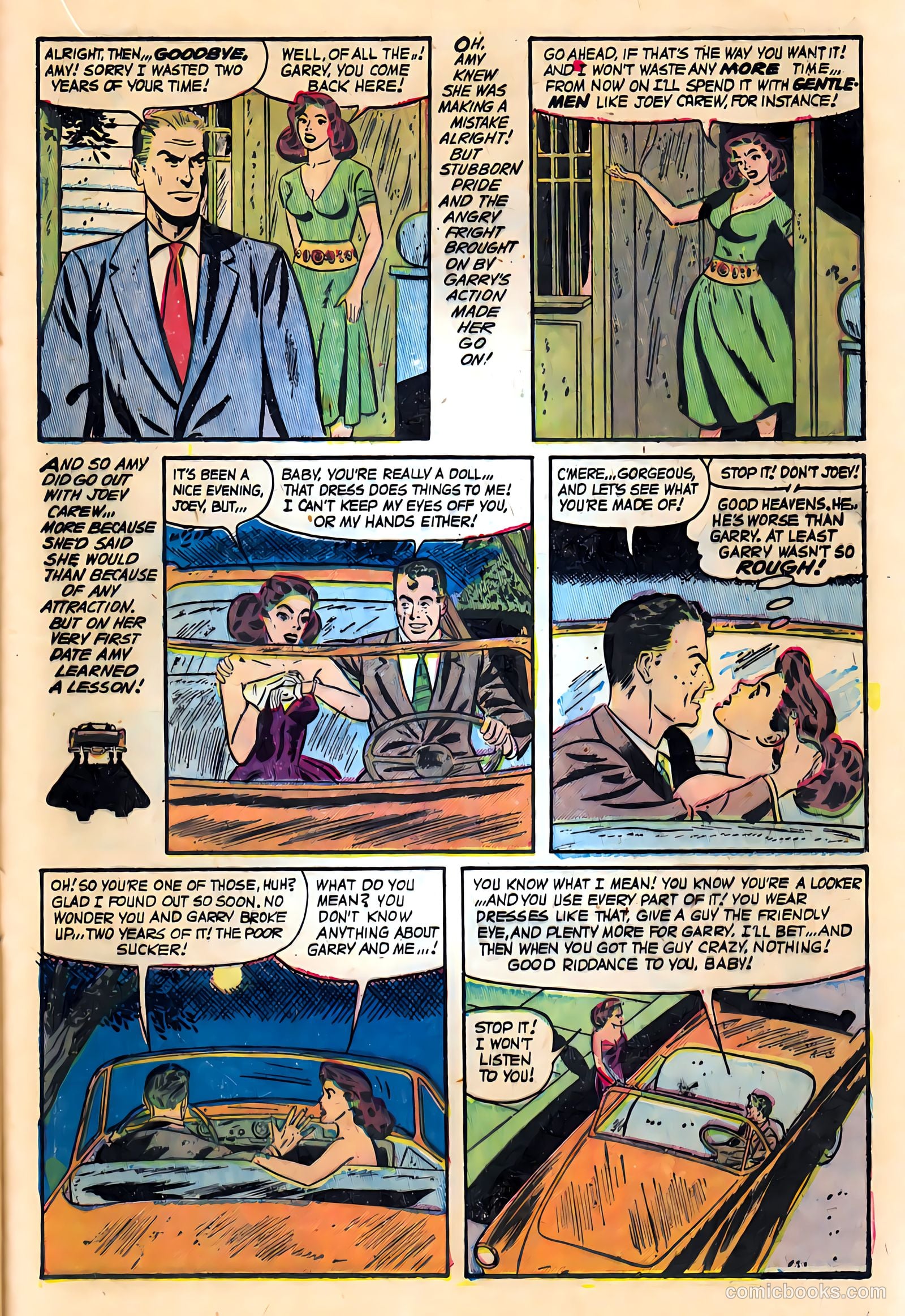 All True Romance #16 (1954) — page 21 of 36