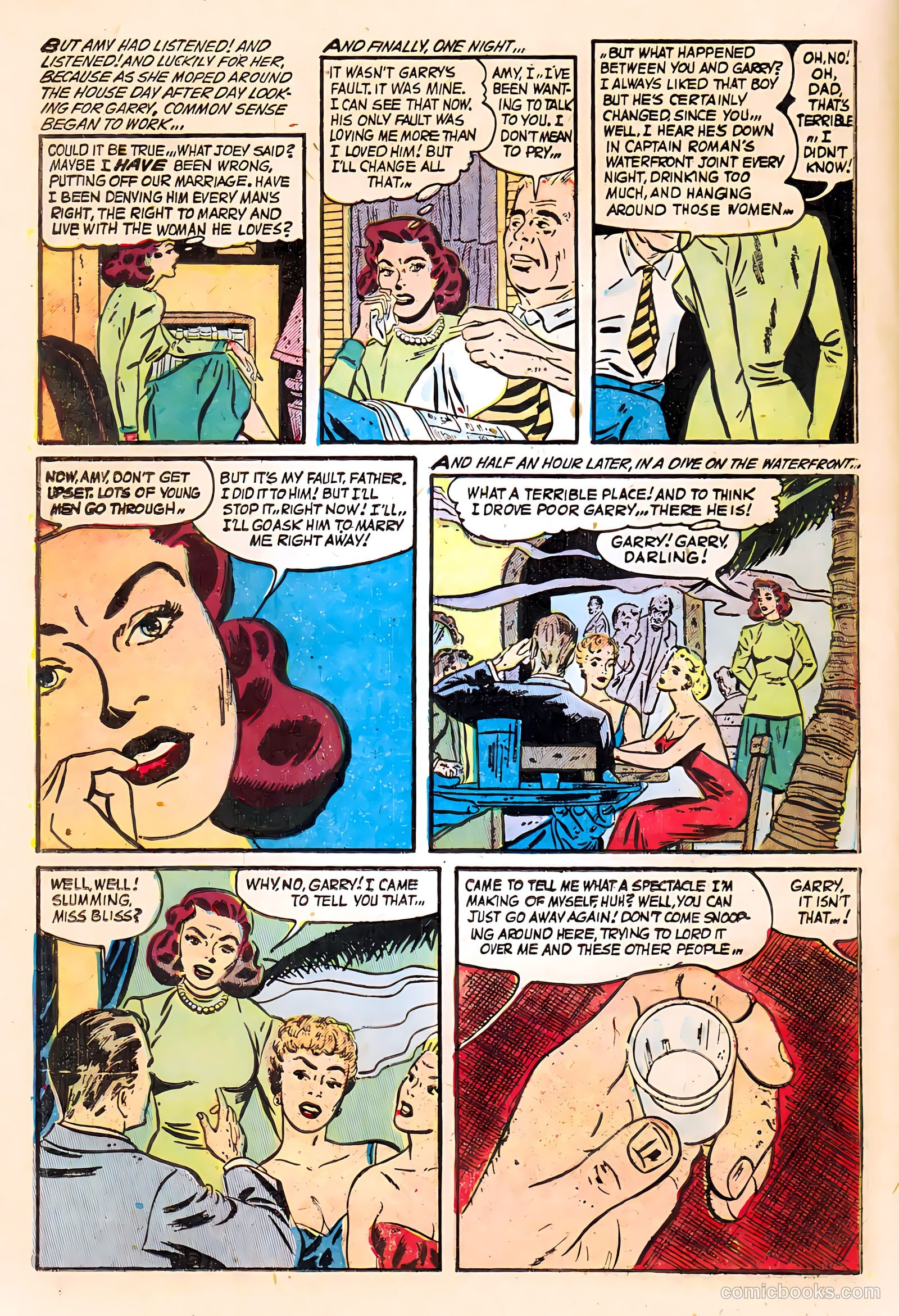 All True Romance #16 (1954) — page 22 of 36