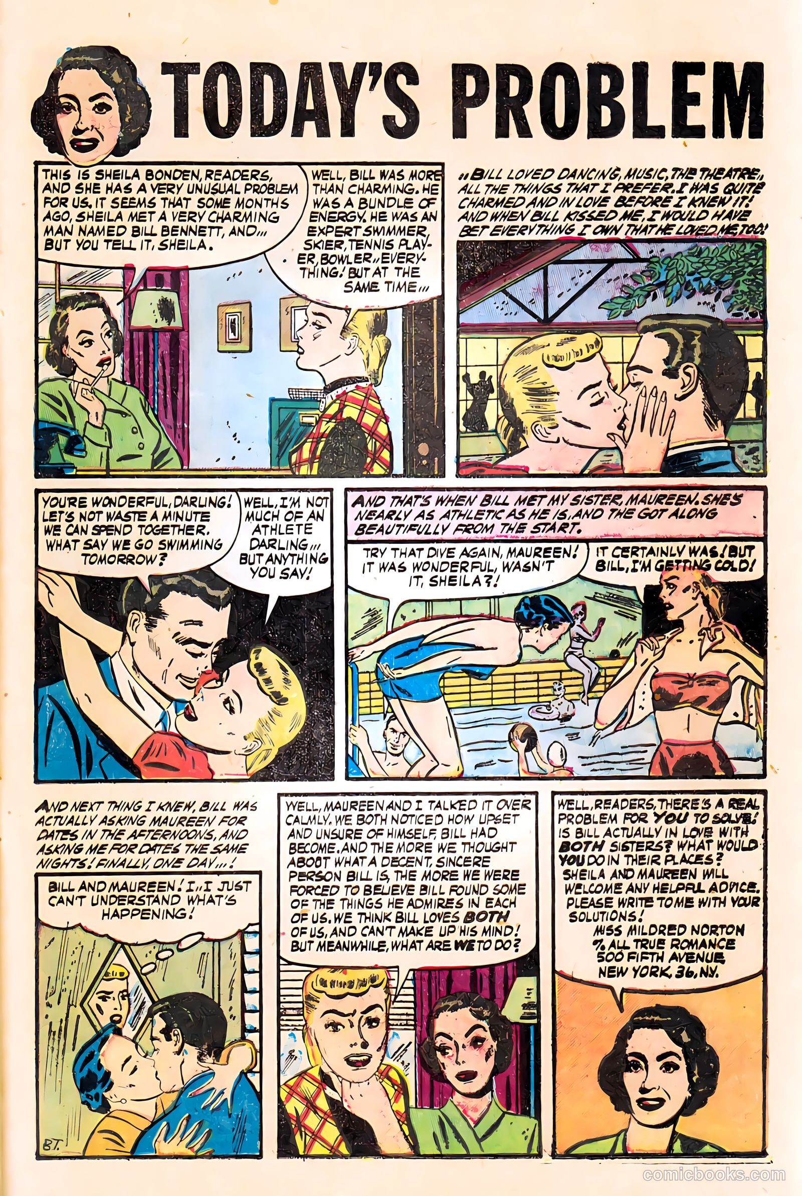 All True Romance #16 (1954) — page 25 of 36