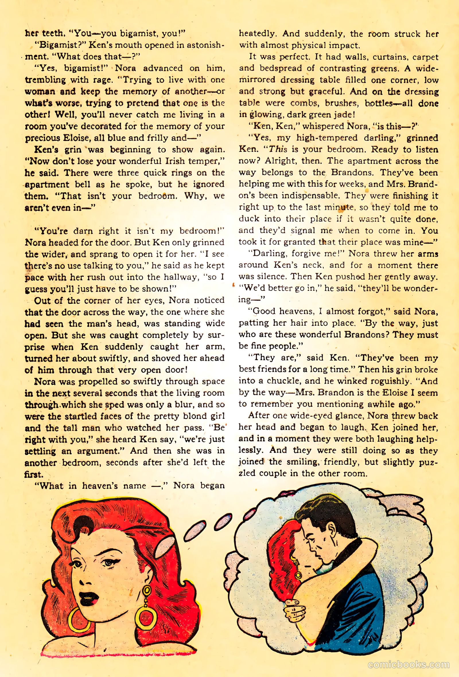 All True Romance #16 (1954) — page 28 of 36