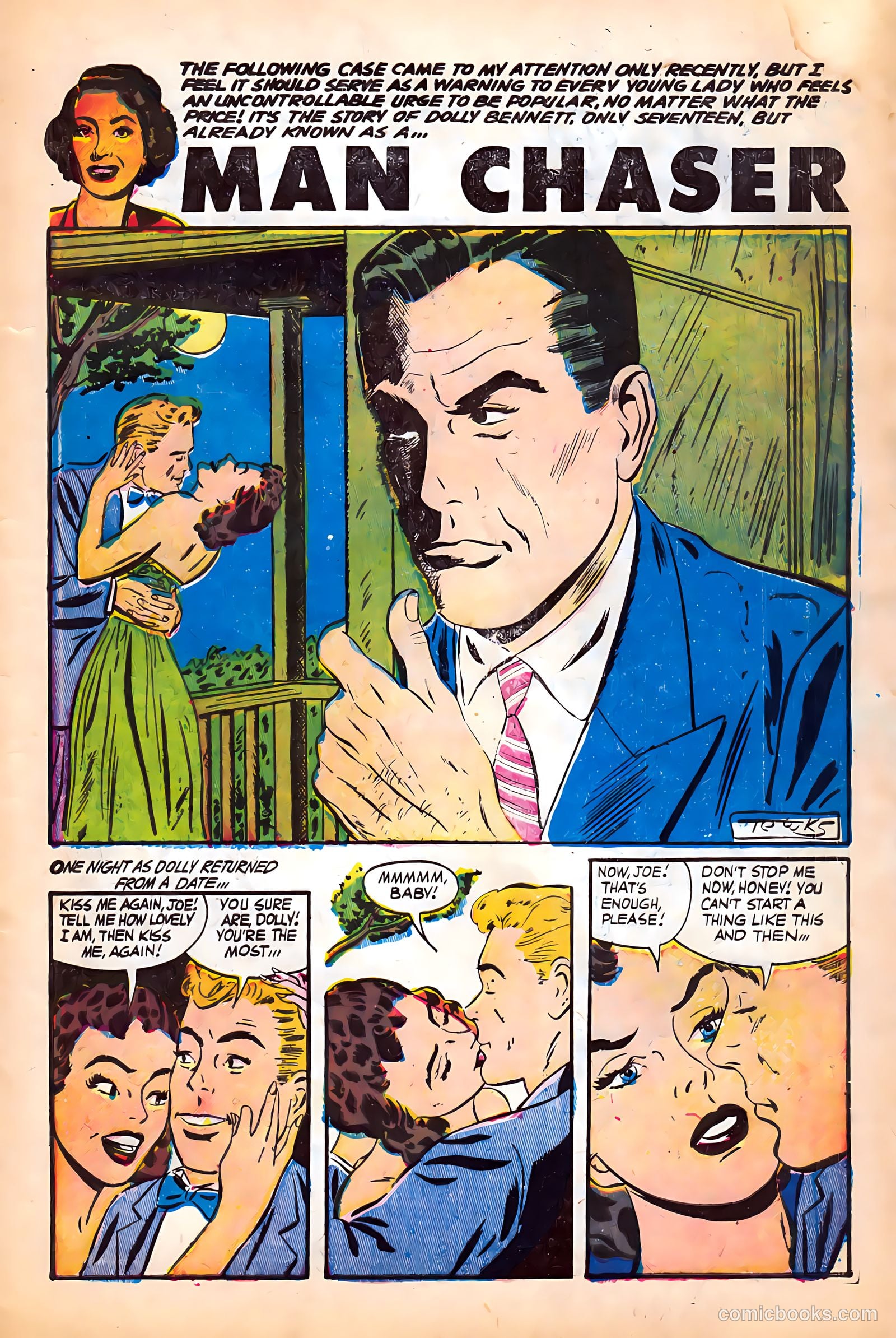 All True Romance #18 (1954) — page 3 of 36