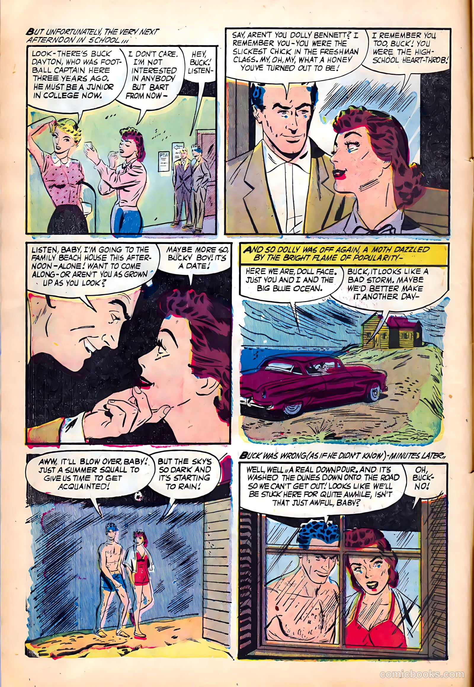 All True Romance #18 (1954) — page 6 of 36