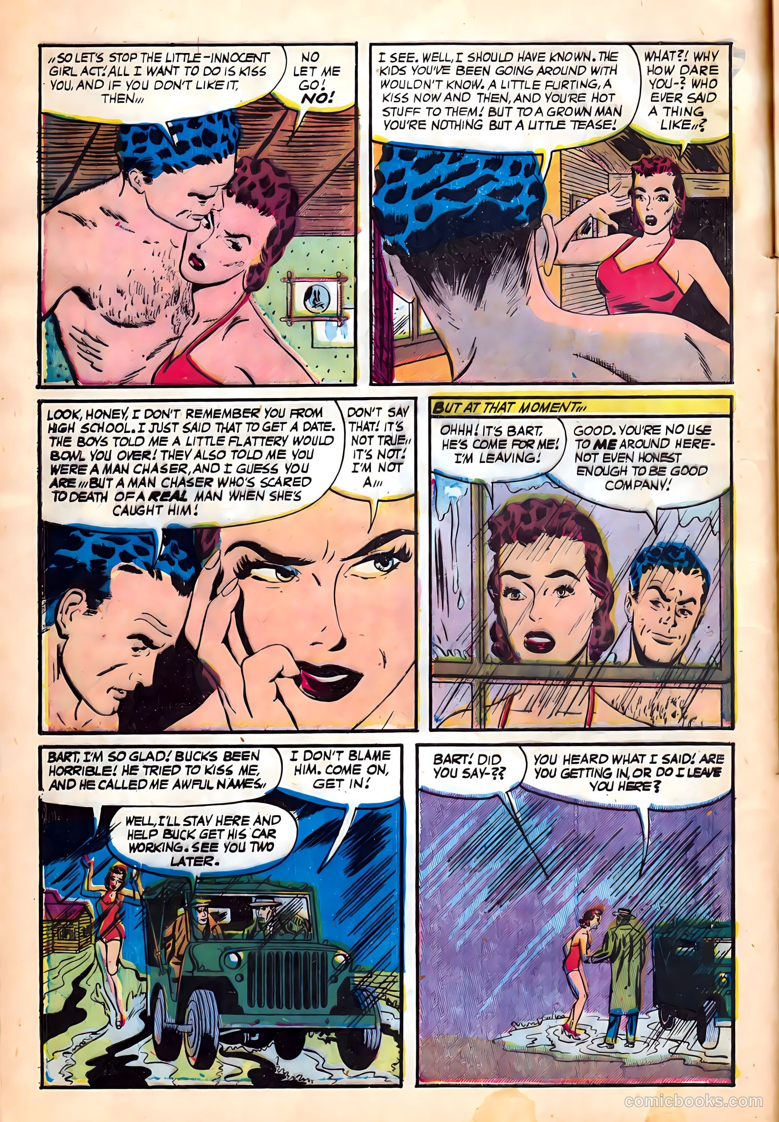 All True Romance #18 (1954) — page 8 of 36