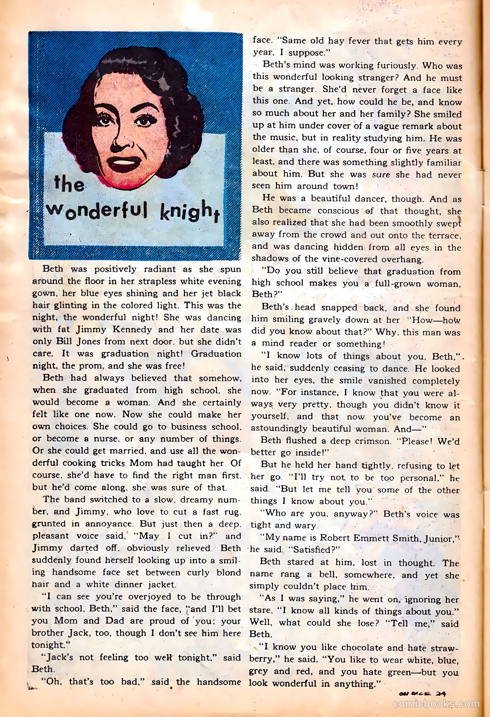 All True Romance #18 (1954) — page 10 of 36