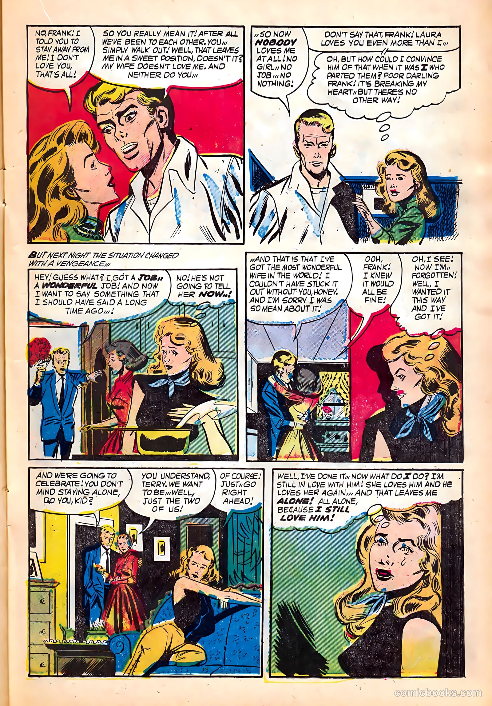 All True Romance #18 (1954) — page 15 of 36
