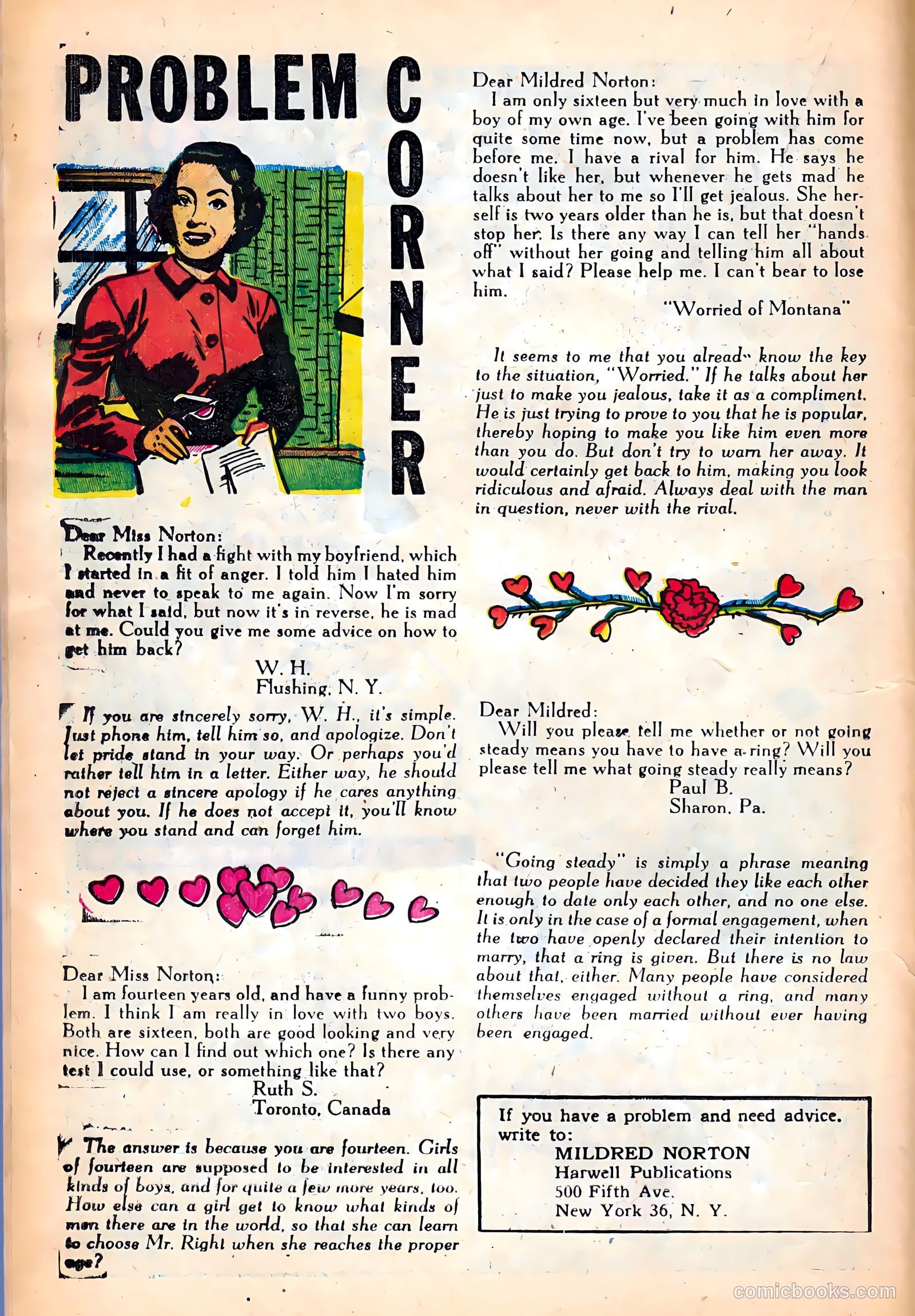 All True Romance #18 (1954) — page 18 of 36