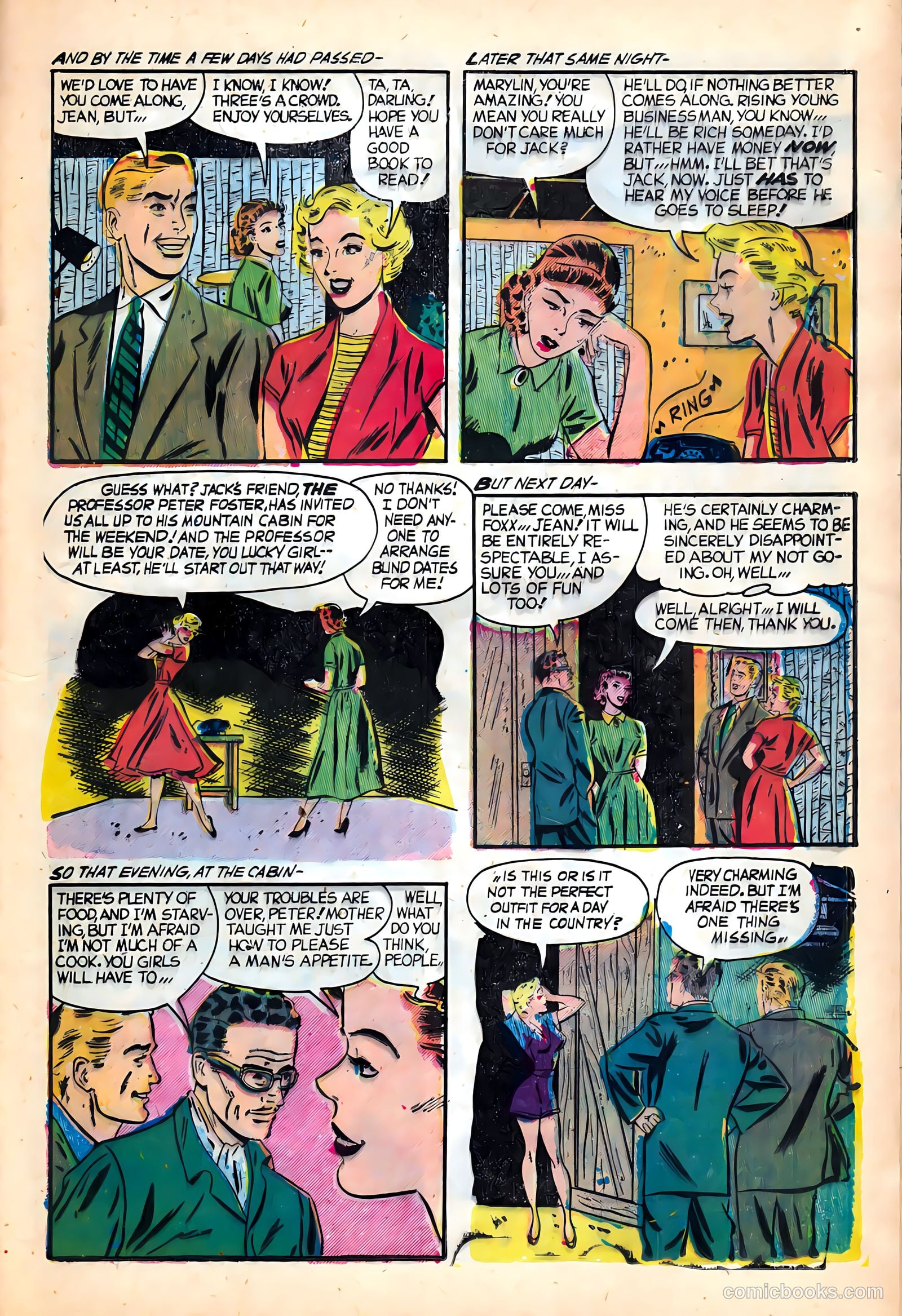 All True Romance #18 (1954) — page 21 of 36