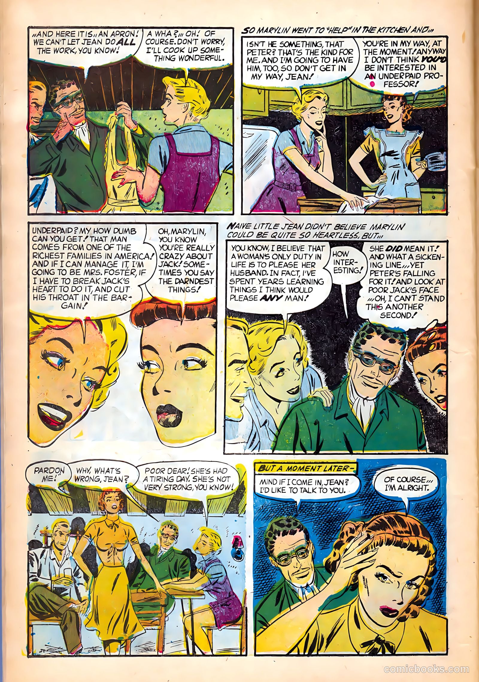 All True Romance #18 (1954) — page 22 of 36