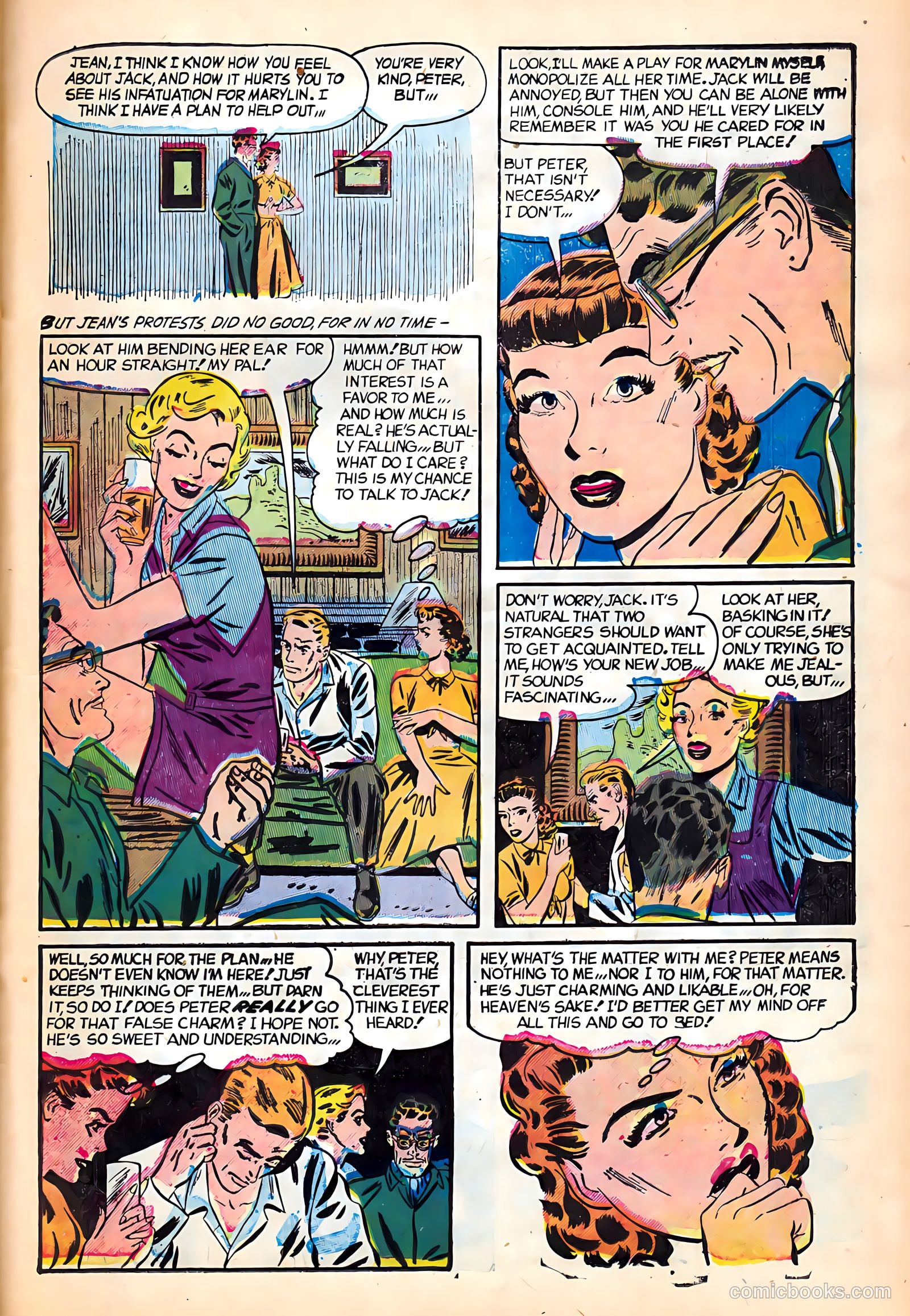 All True Romance #18 (1954) — page 23 of 36