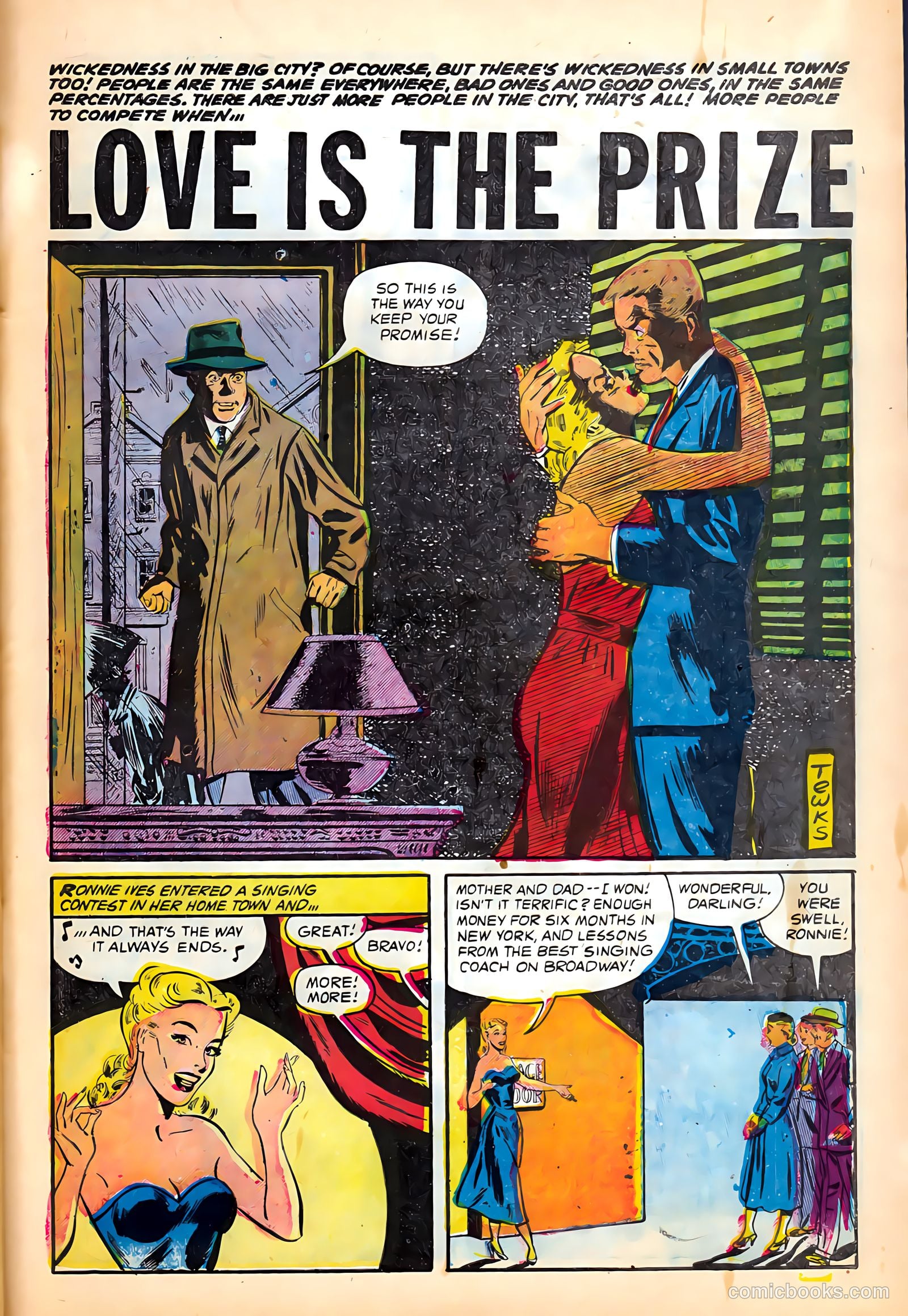 All True Romance #18 (1954) — page 27 of 36