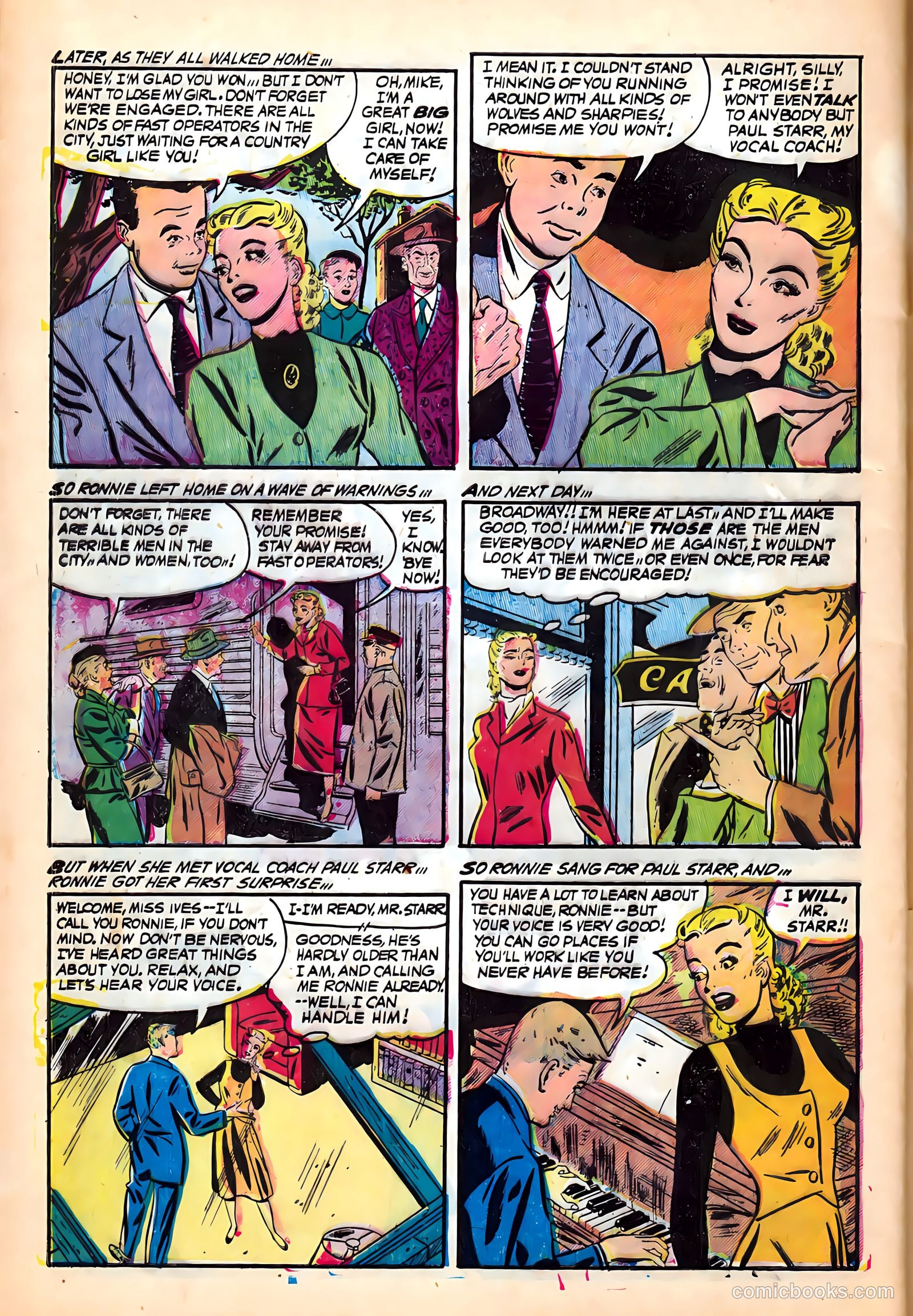 All True Romance #18 (1954) — page 28 of 36