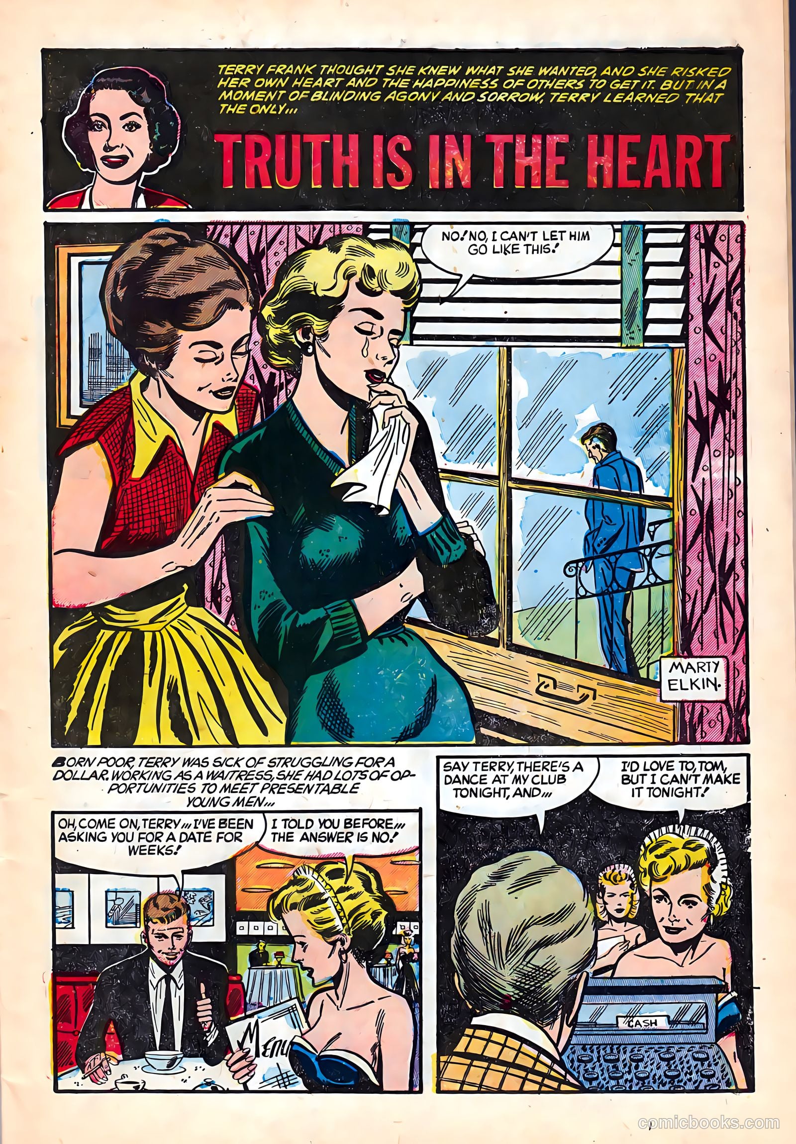 All True Romance #19 (1954) — page 3 of 36