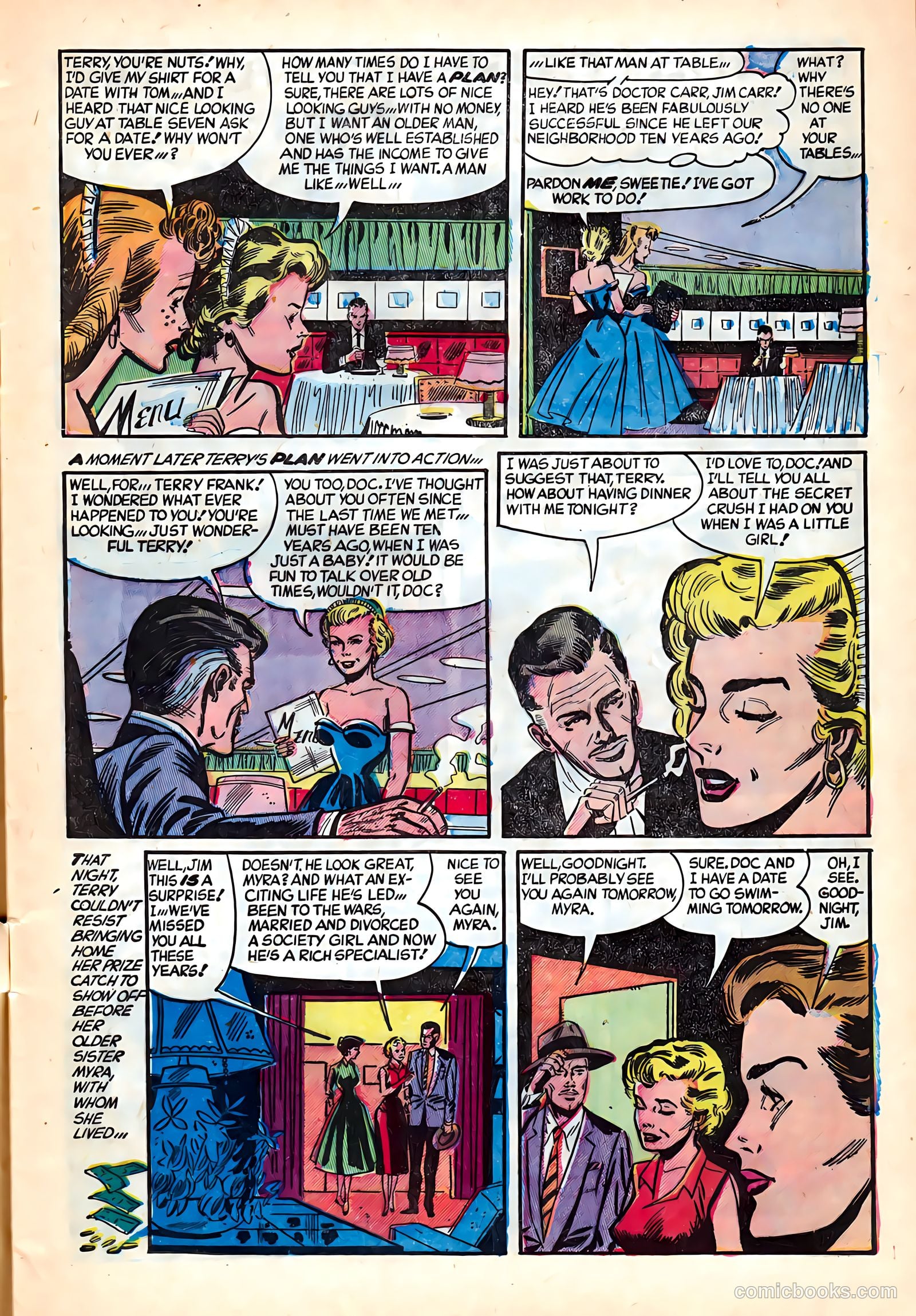 All True Romance #19 (1954) — page 5 of 36