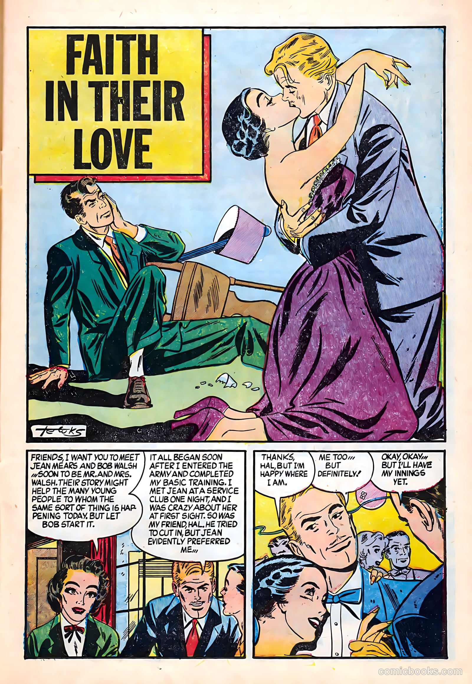 All True Romance #19 (1954) — page 11 of 36