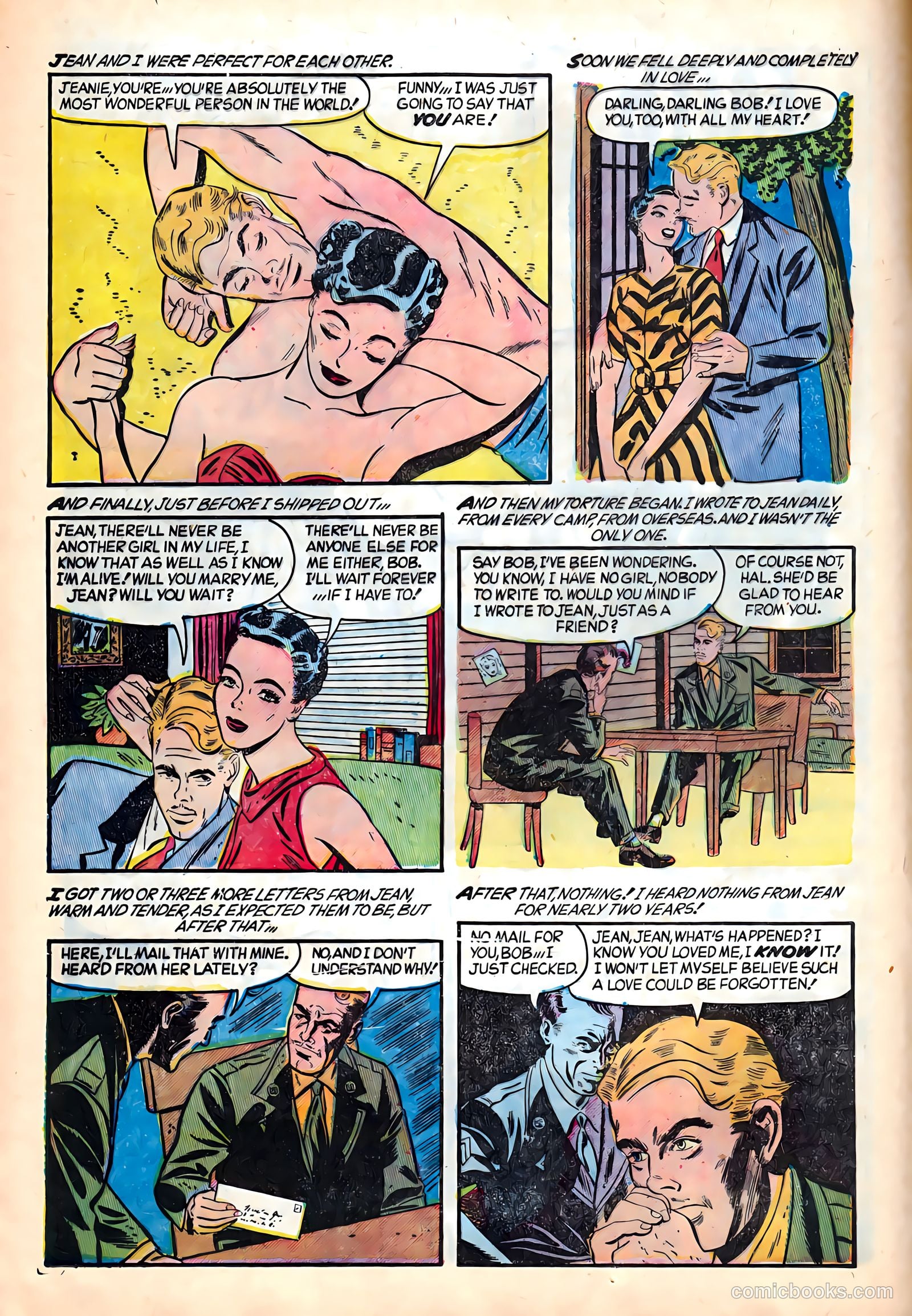 All True Romance #19 (1954) — page 12 of 36