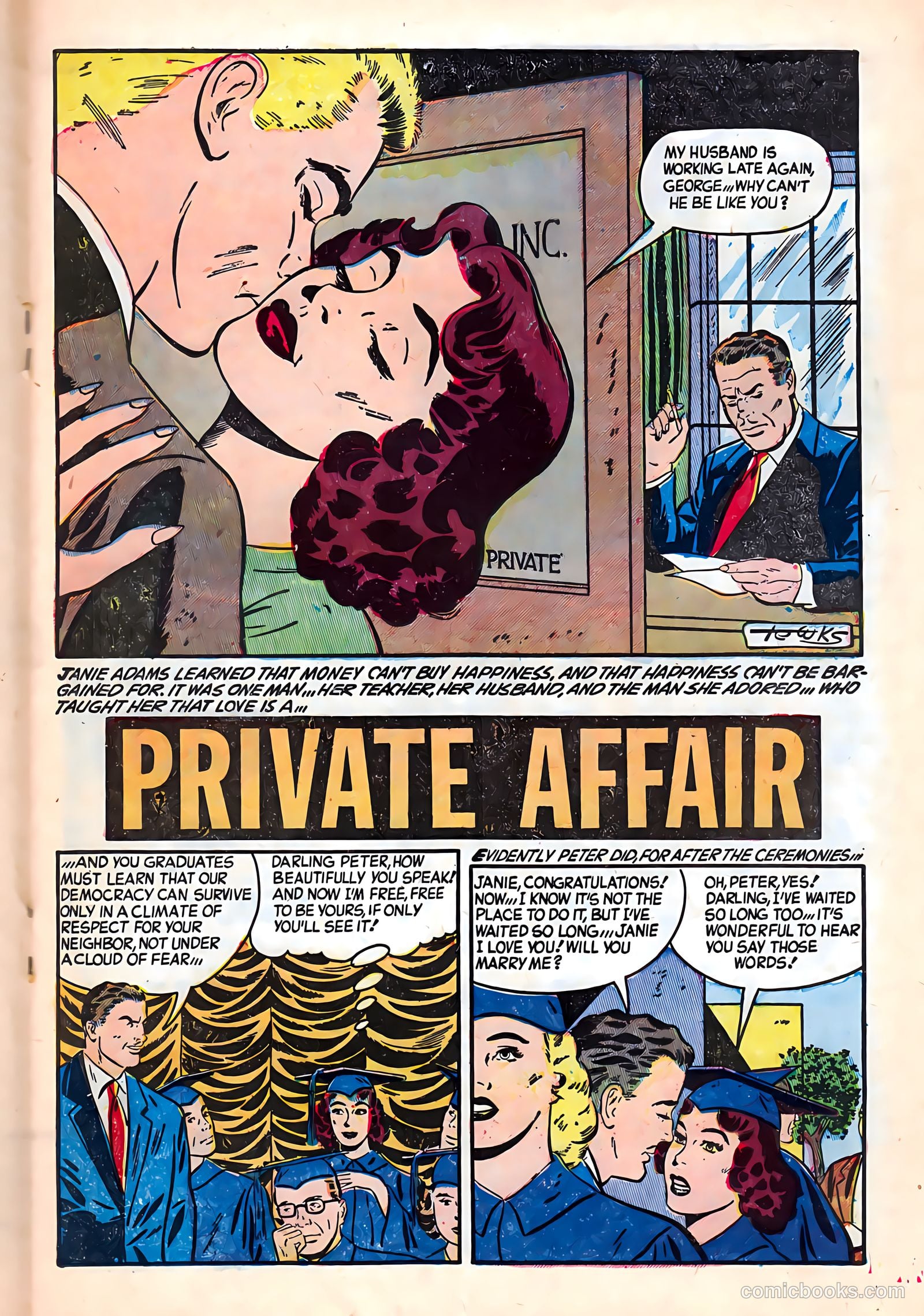 All True Romance #19 (1954) — page 19 of 36