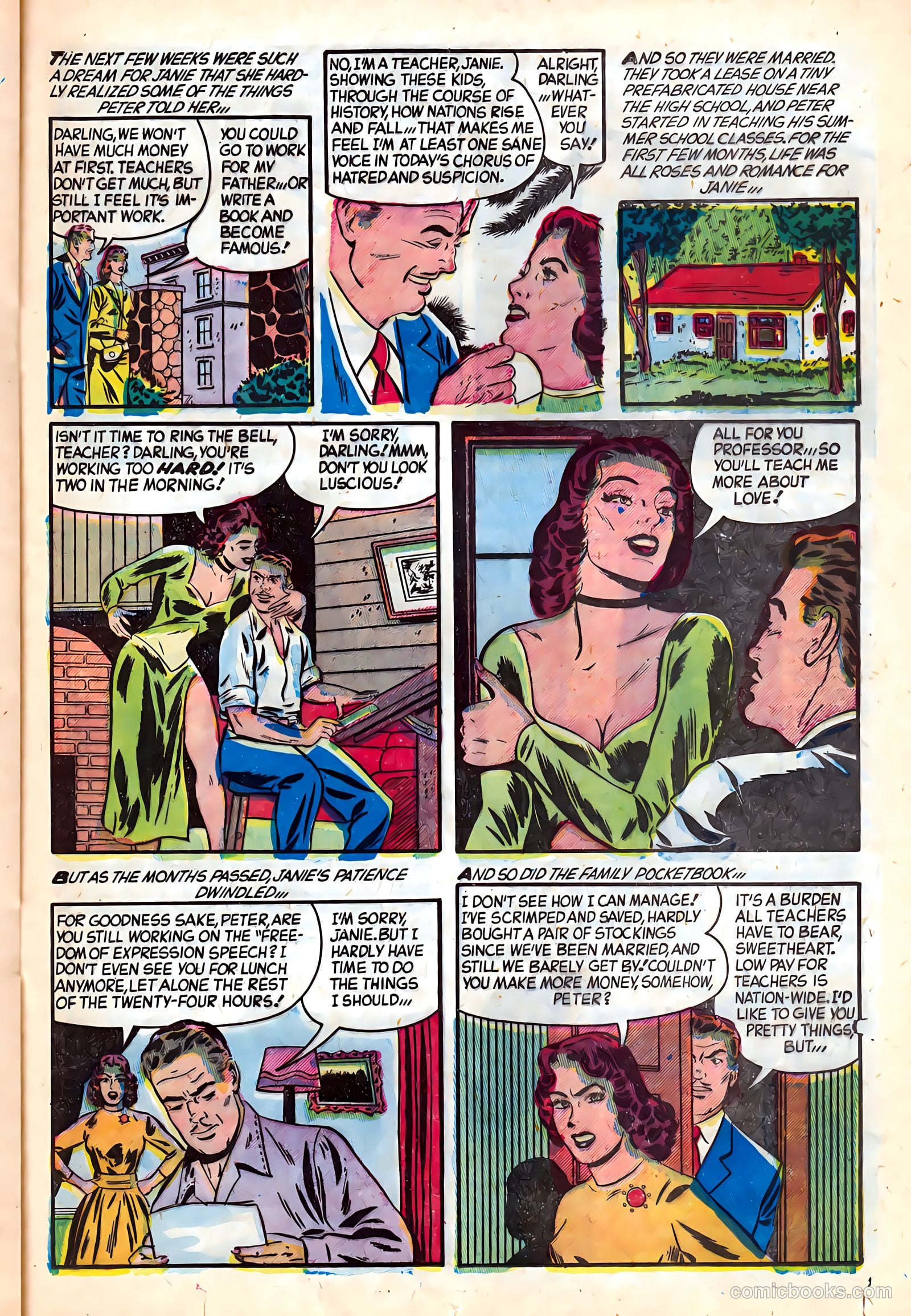 All True Romance #19 (1954) — page 21 of 36